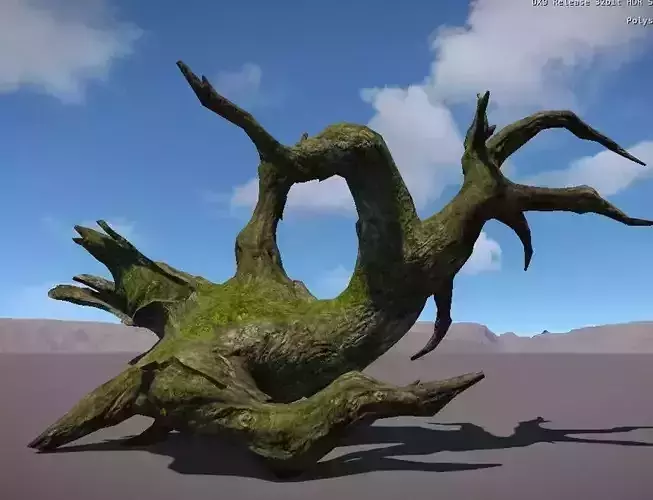 Ancient Tree V13 Low-poly 3D model