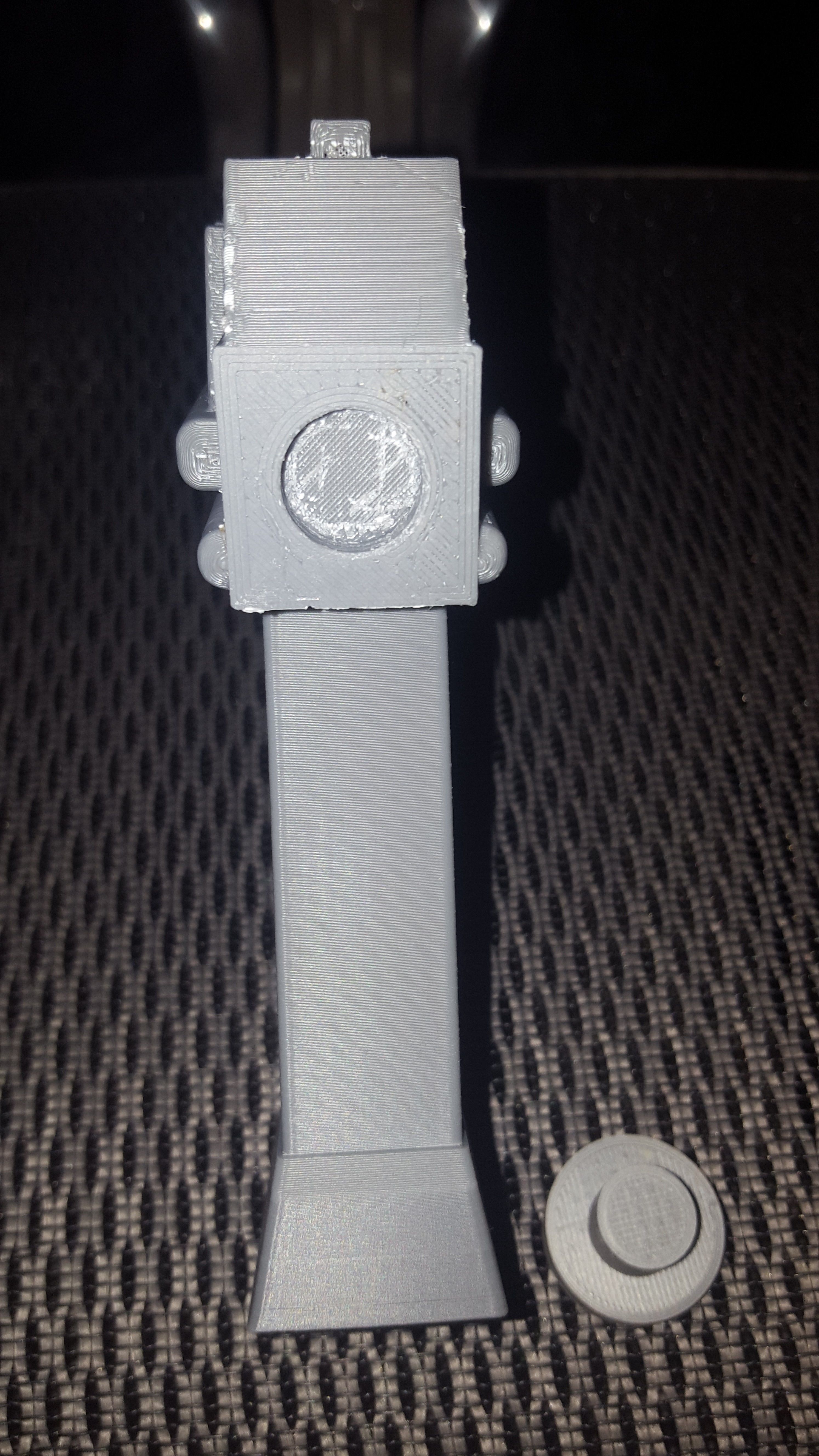 Realistic Star Wars DC-17s Pistol with Holster 3D print model_10