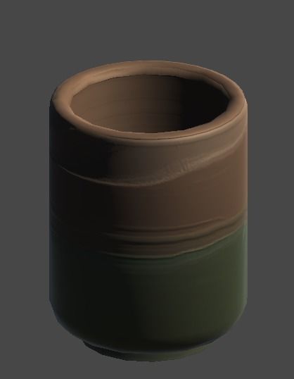 yunomi1 can Low-poly 3D model_12
