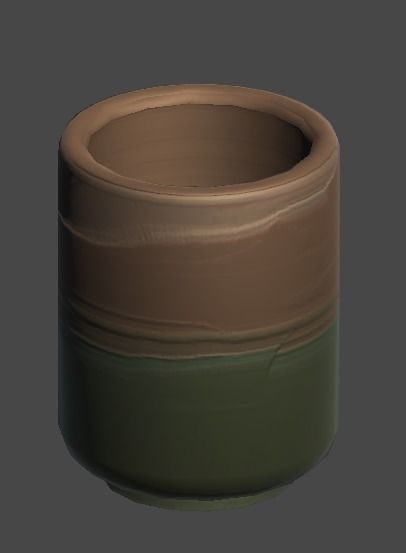yunomi1 can Low-poly 3D model_10