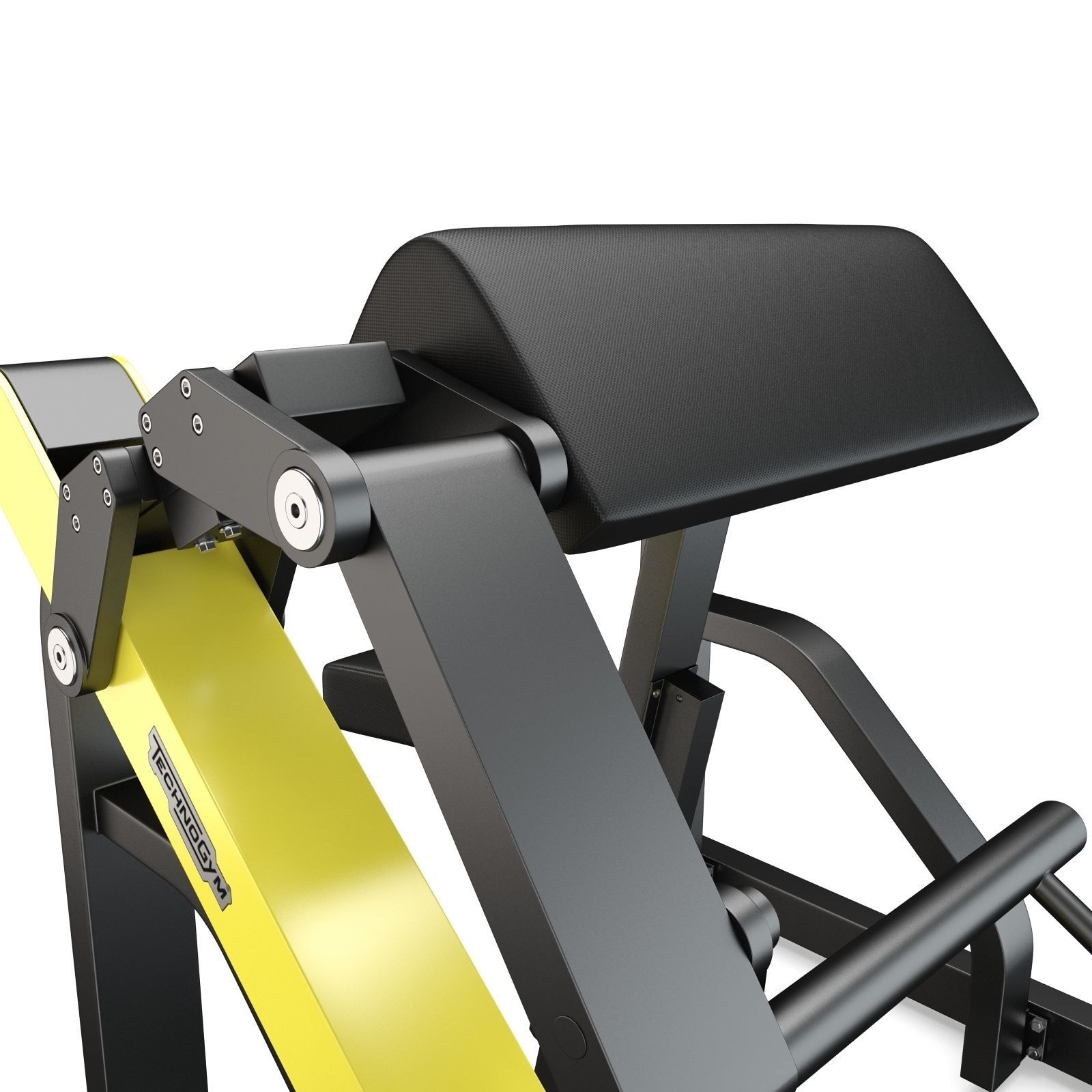 Technogym - Plate Loaded - Biceps 3D model_4
