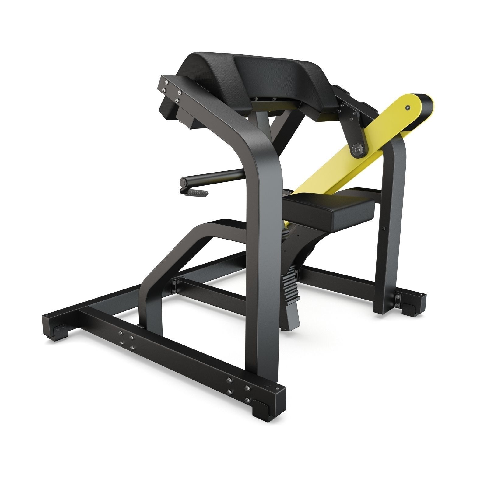 Technogym - Plate Loaded - Biceps 3D model_1