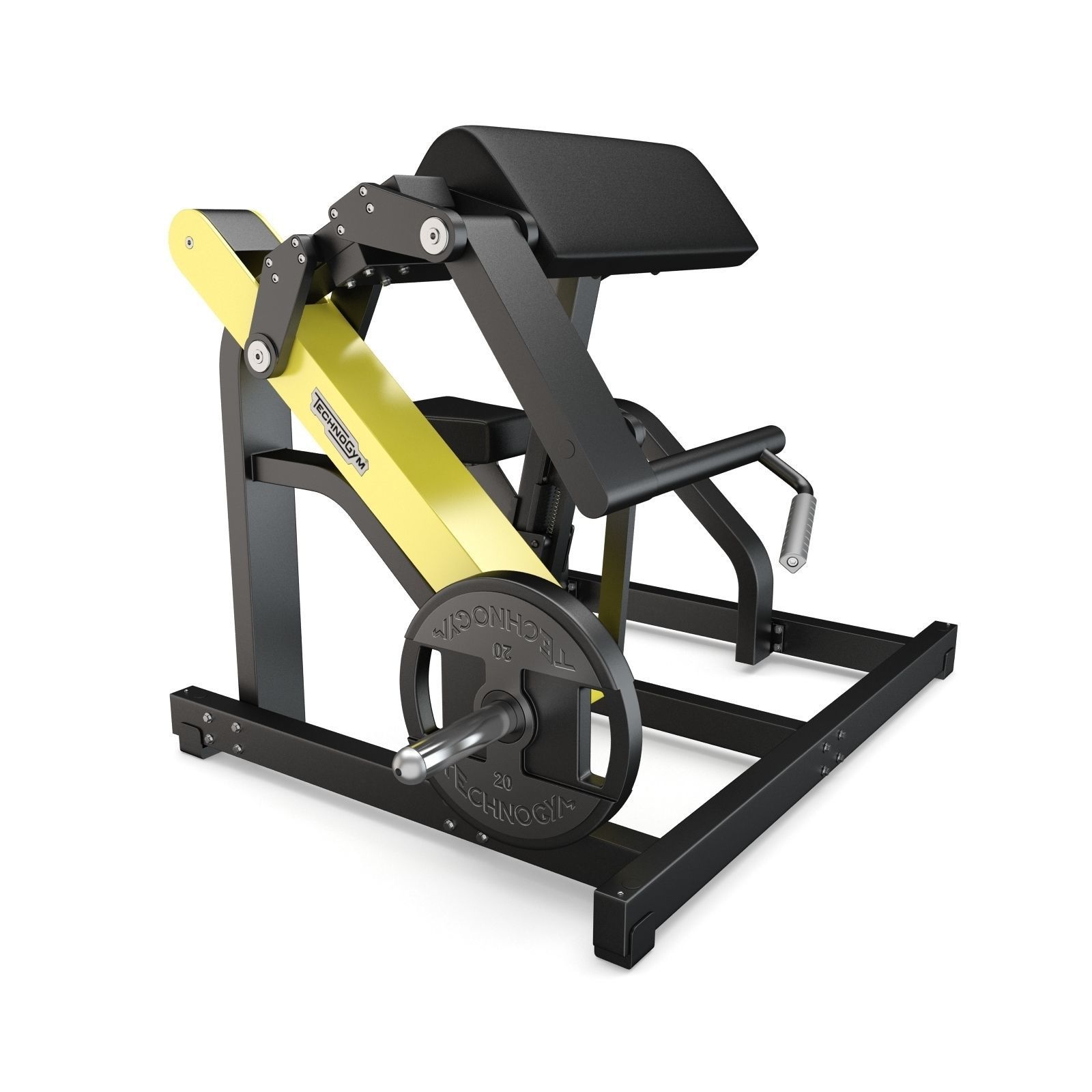 Technogym - Plate Loaded - Biceps 3D model_2
