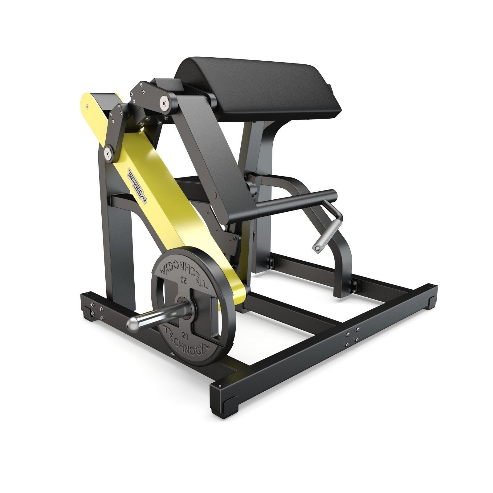 Technogym - Plate Loaded - Biceps 3D model_3