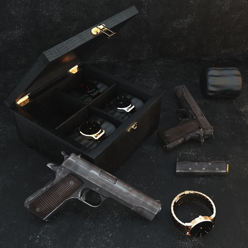 MVMT Colt-M1911 Low-poly 3D model