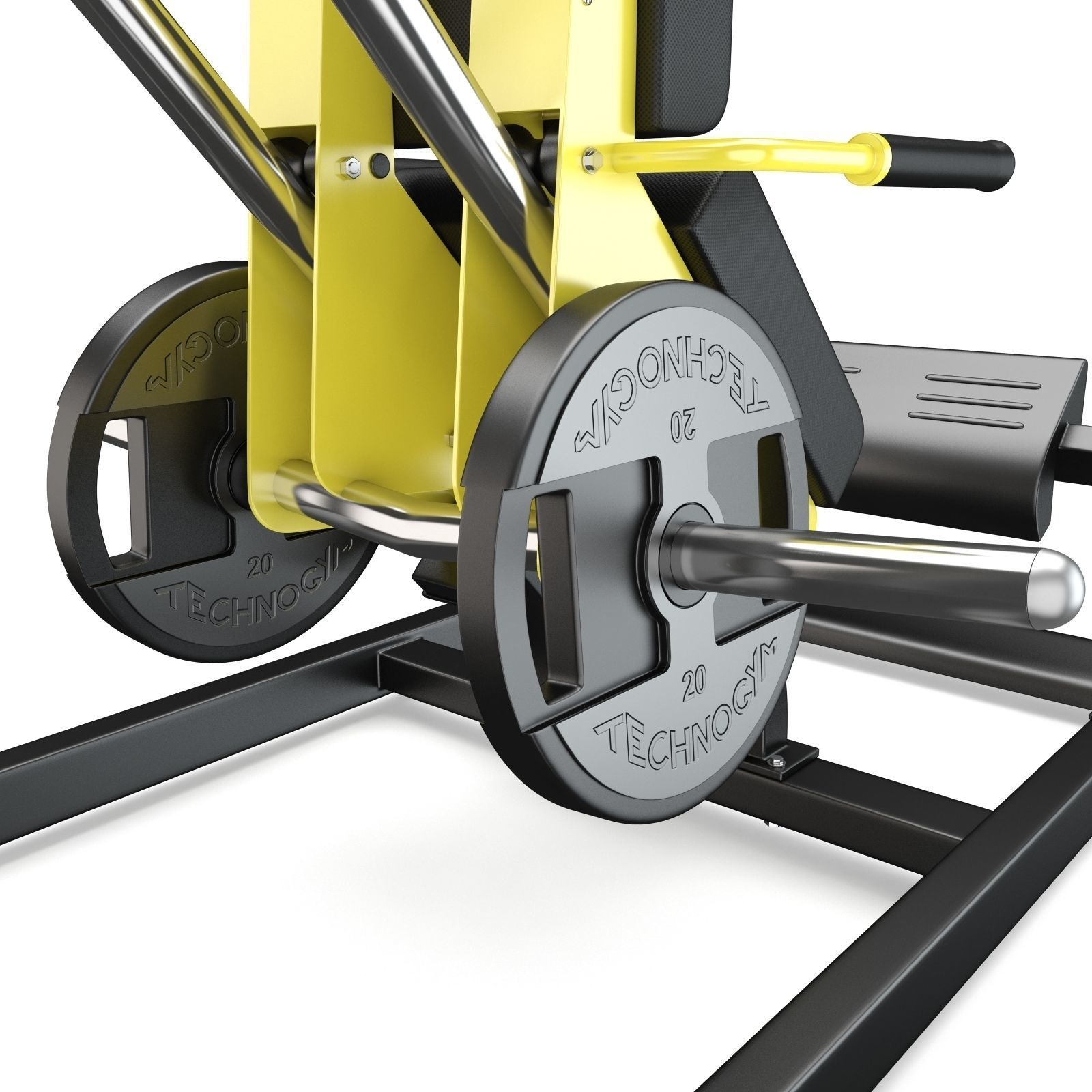 Technogym - Plate Loaded - Calf 3D model_5