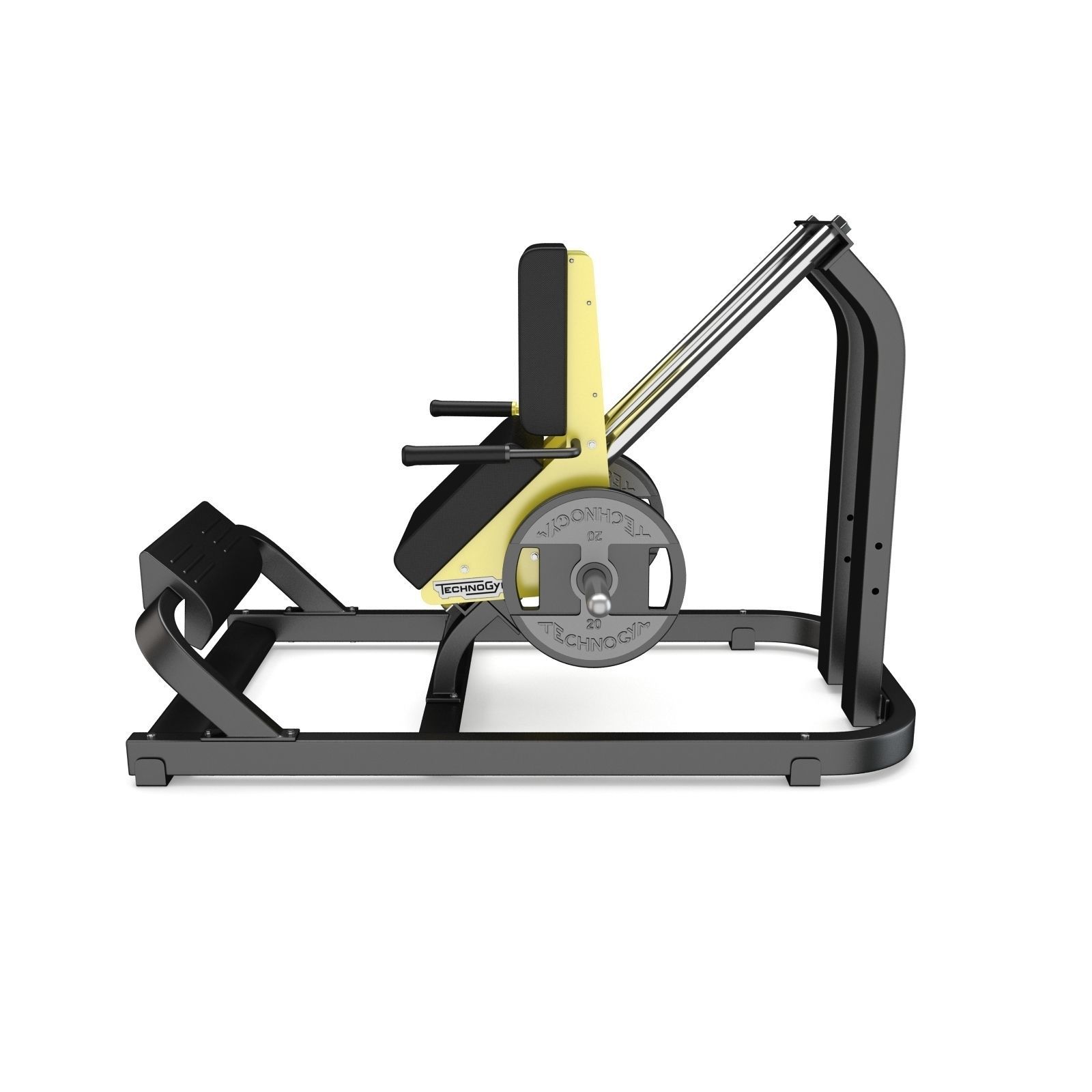 Technogym - Plate Loaded - Calf 3D model_1