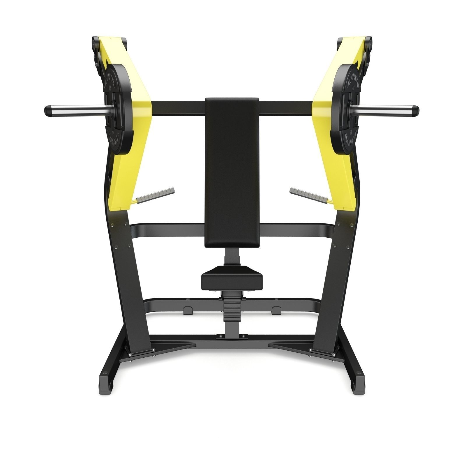 Technogym - Plate Loaded - Chest Press 3D model_1