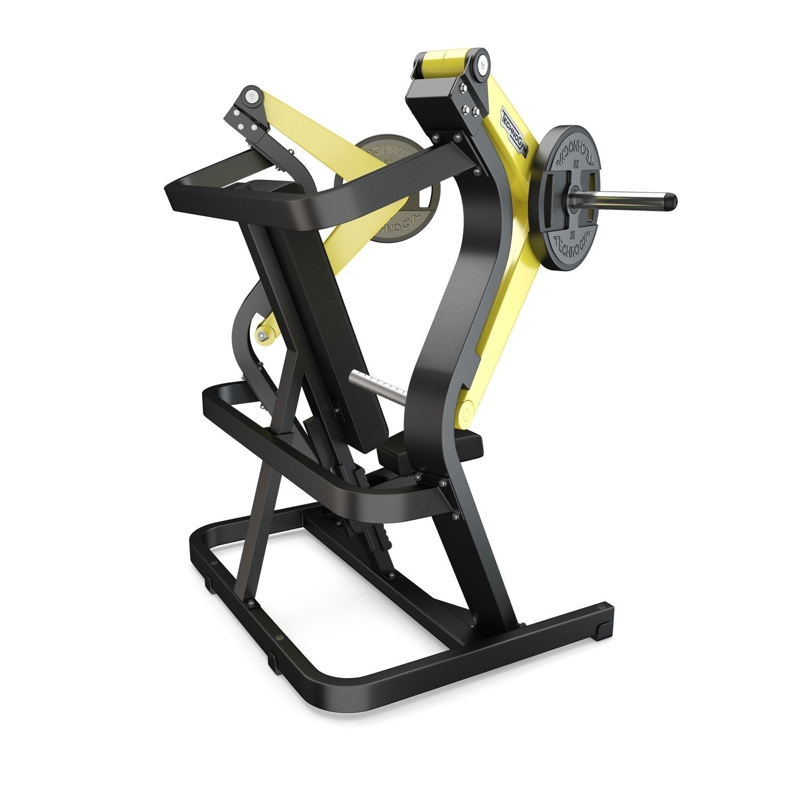 Technogym - Plate Loaded - Chest Press 3D model_4