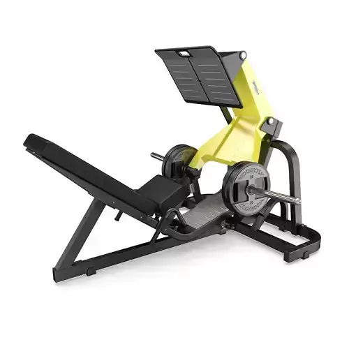 Technogym - Plate Loaded - Leg Press 3D model