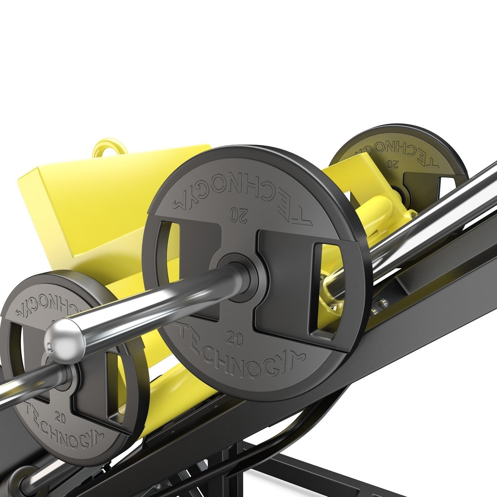 Technogym - Plate Loaded - Liner Leg Press 3D model_5