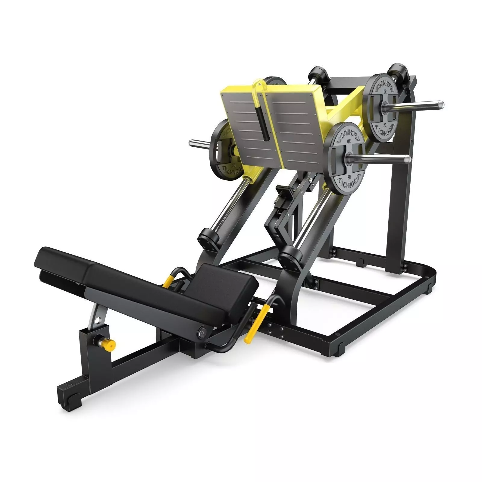 Technogym - Plate Loaded - Liner Leg Press 3D model_0