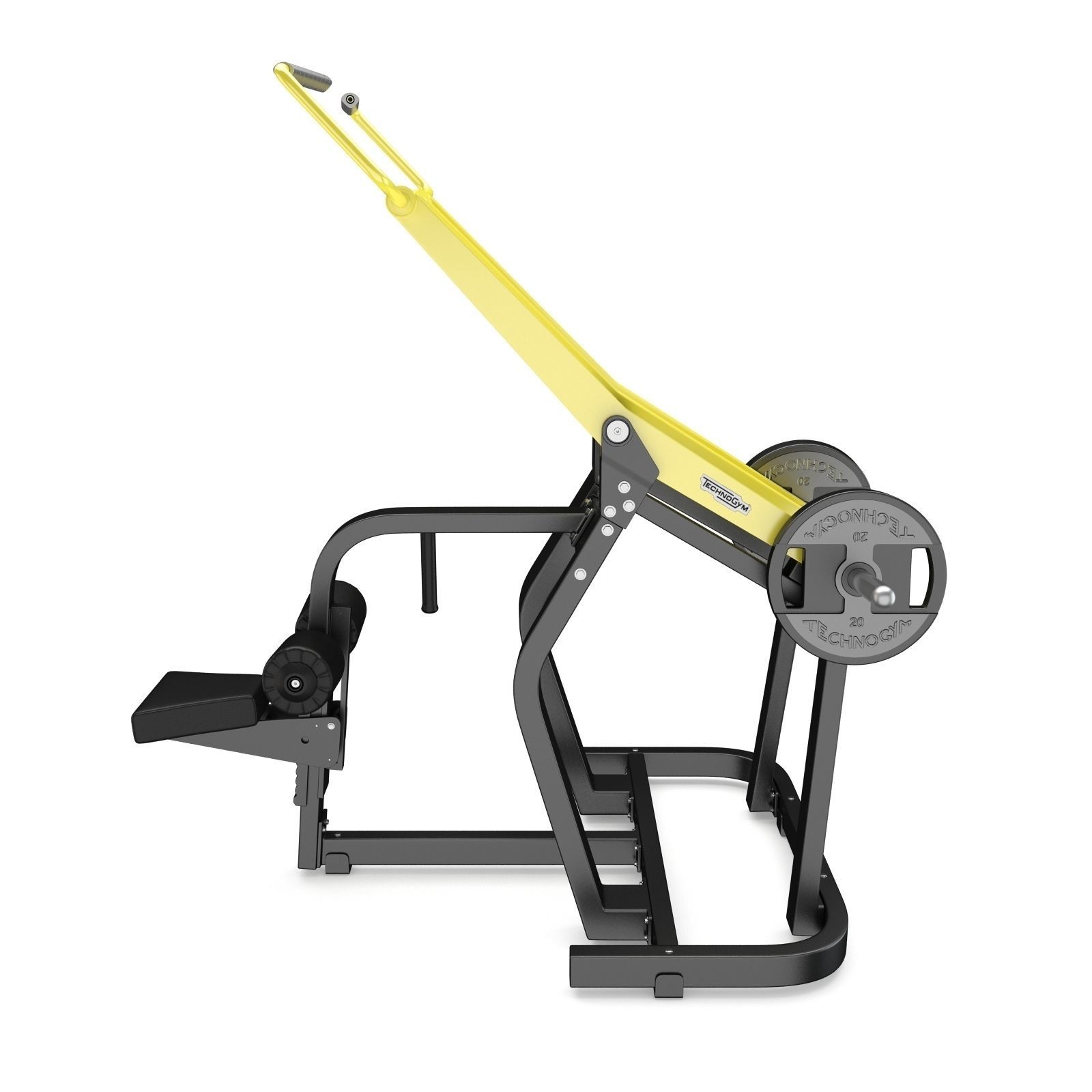 Technogym - Plate Loaded - Pulldown 3D model_1