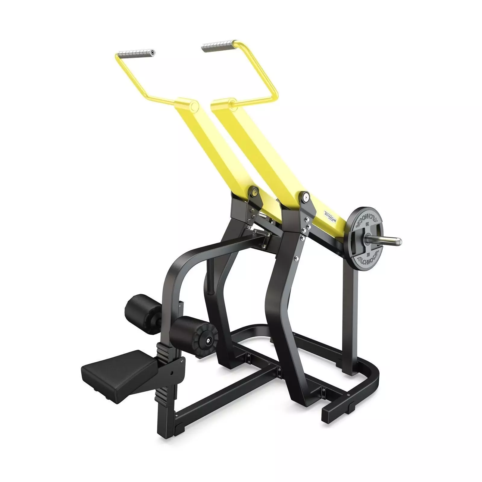 Technogym - Plate Loaded - Pulldown 3D model_0