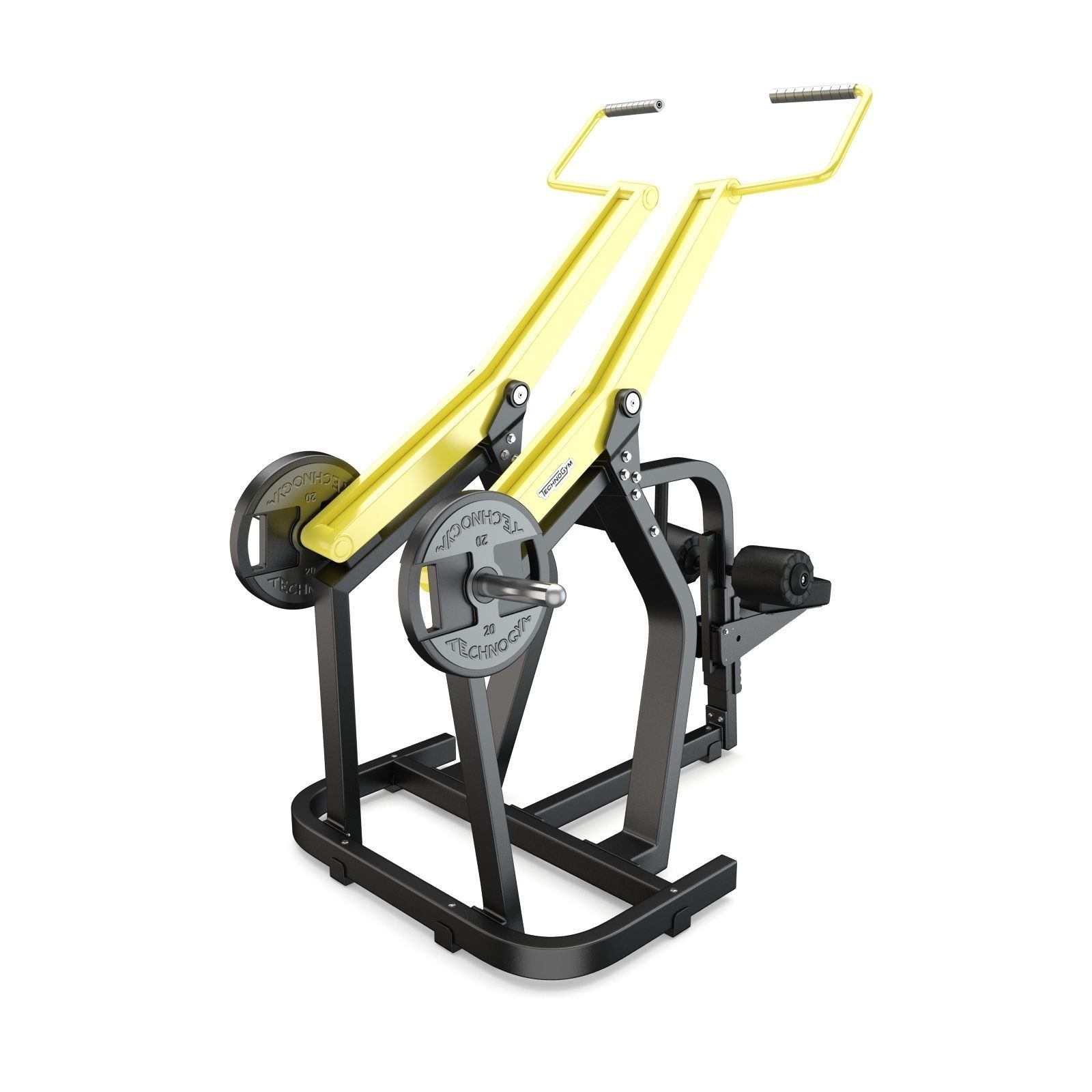 Technogym - Plate Loaded - Pulldown 3D model_4