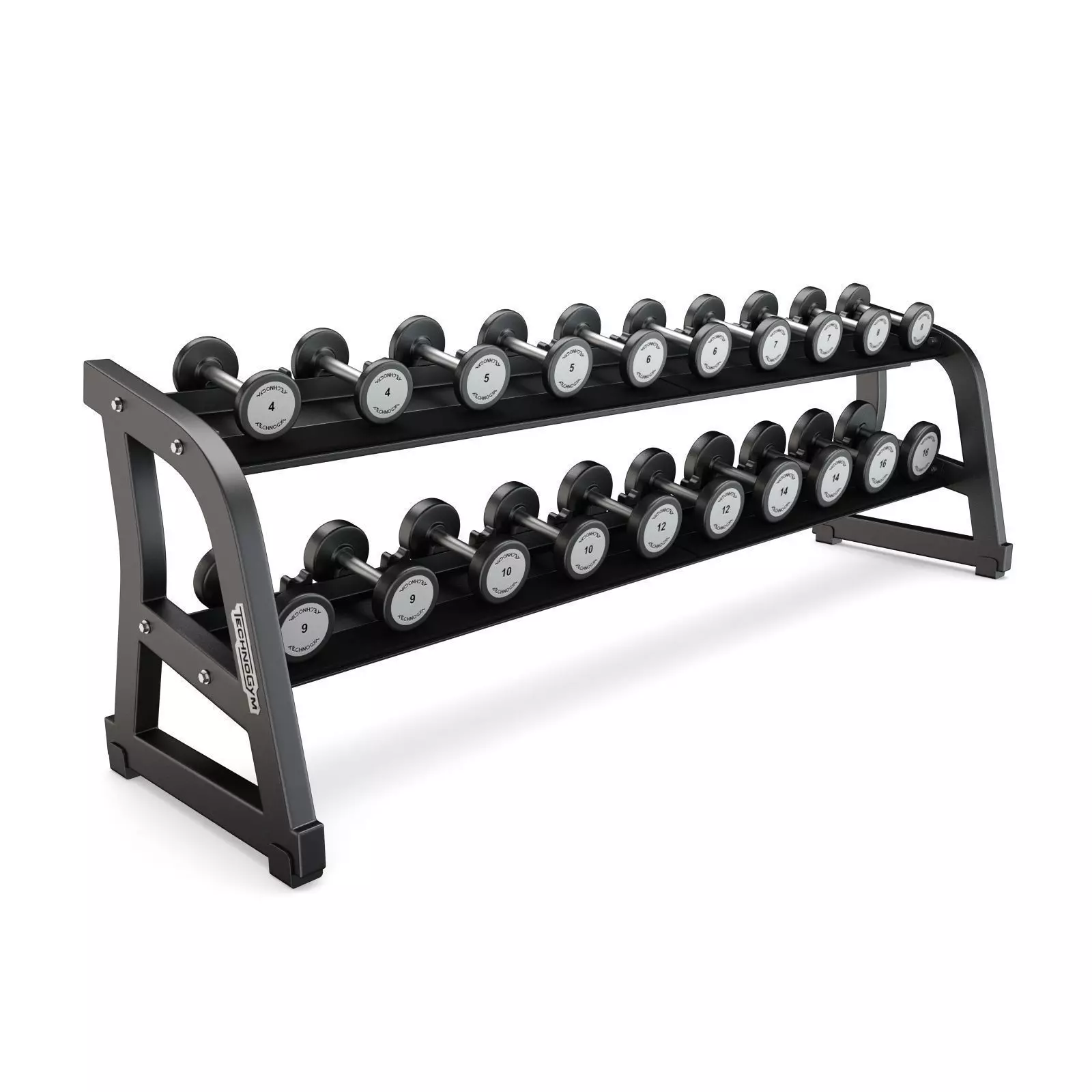 Technogym - Free Weight - Urethane Dumbbells 3D model_0