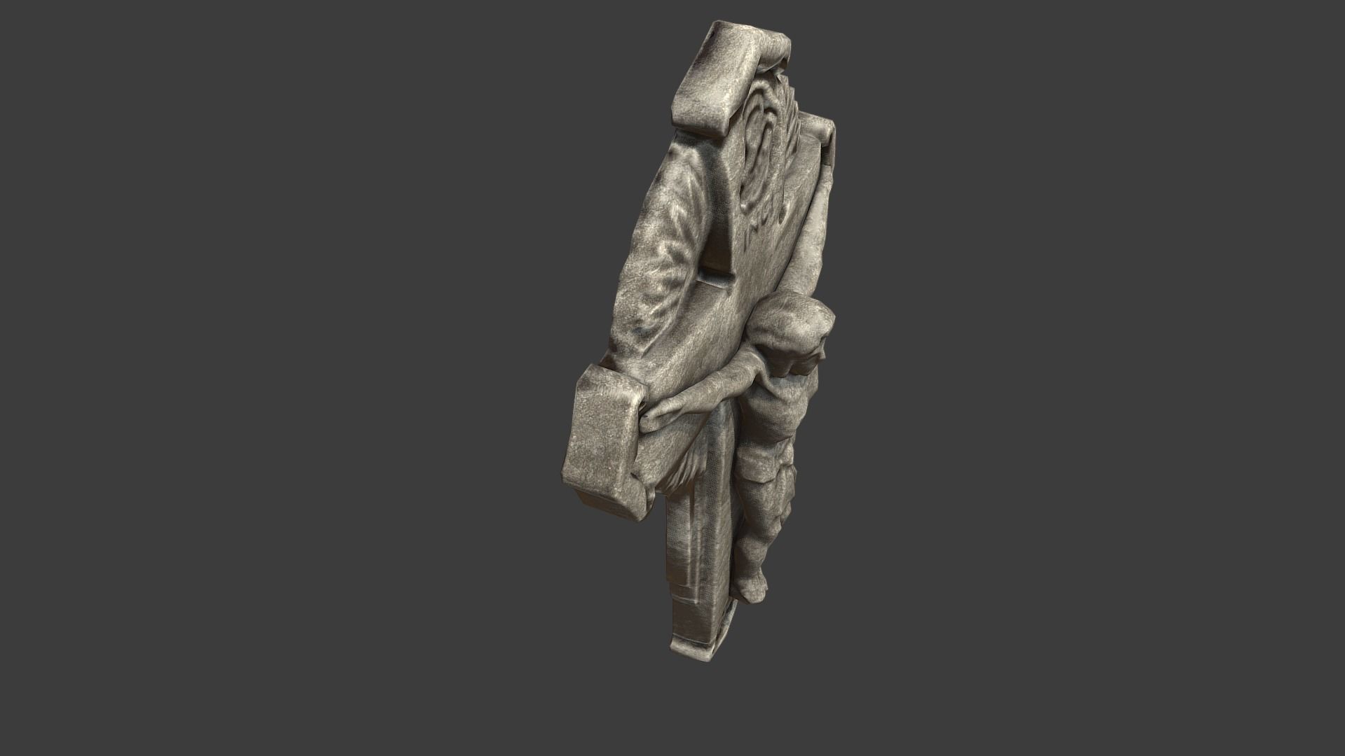 Jesus Christ Low-poly 3D model_12