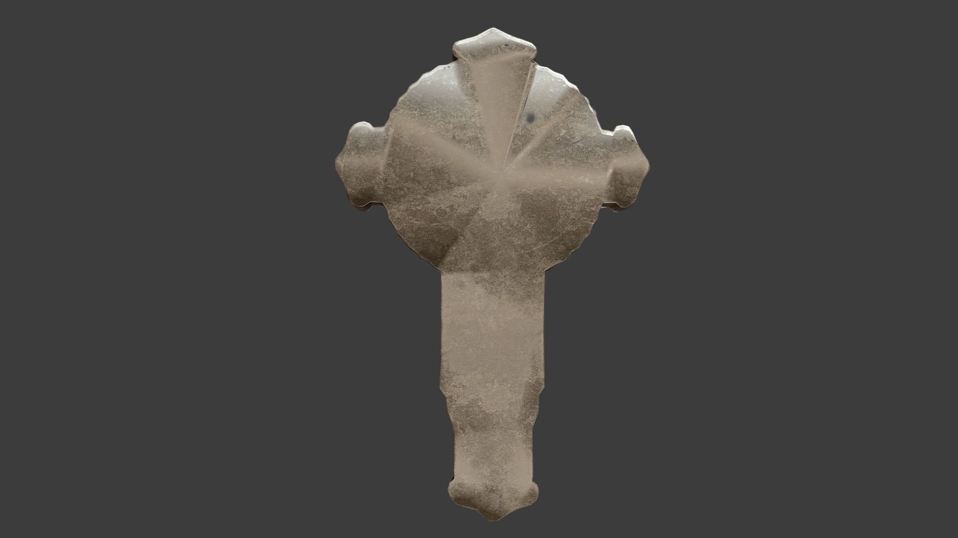 Jesus Christ Low-poly 3D model_10