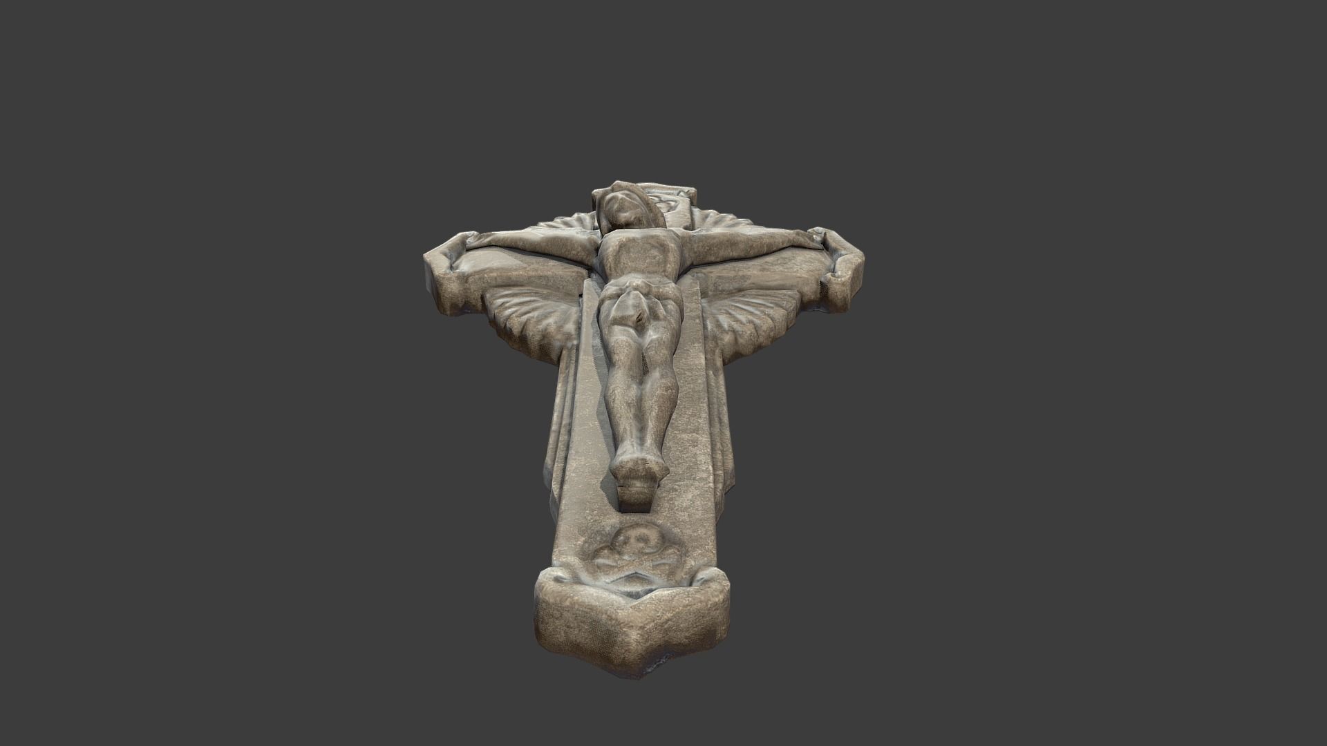 Jesus Christ Low-poly 3D model_11