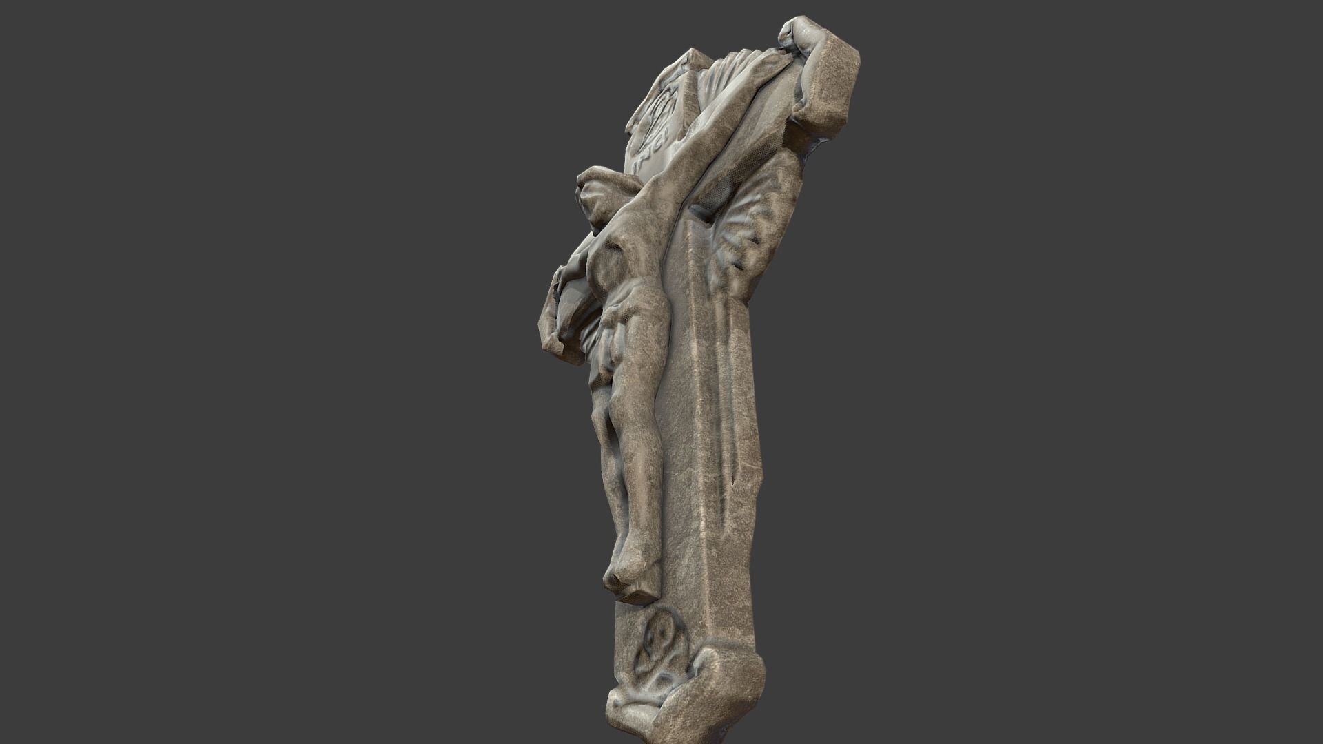 Jesus Christ Low-poly 3D model_14