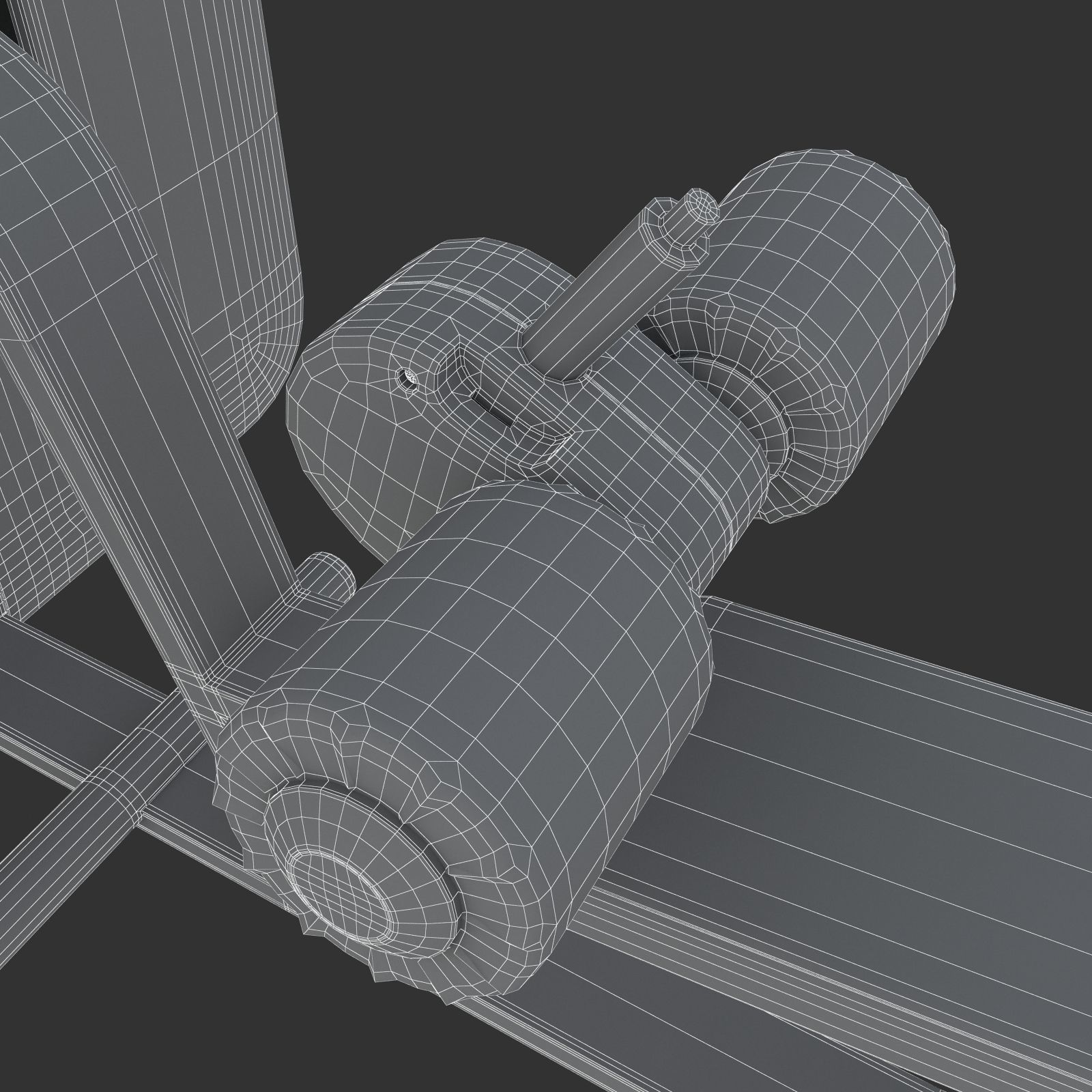 Technogym - Functional Training - High Pull 3D model_14