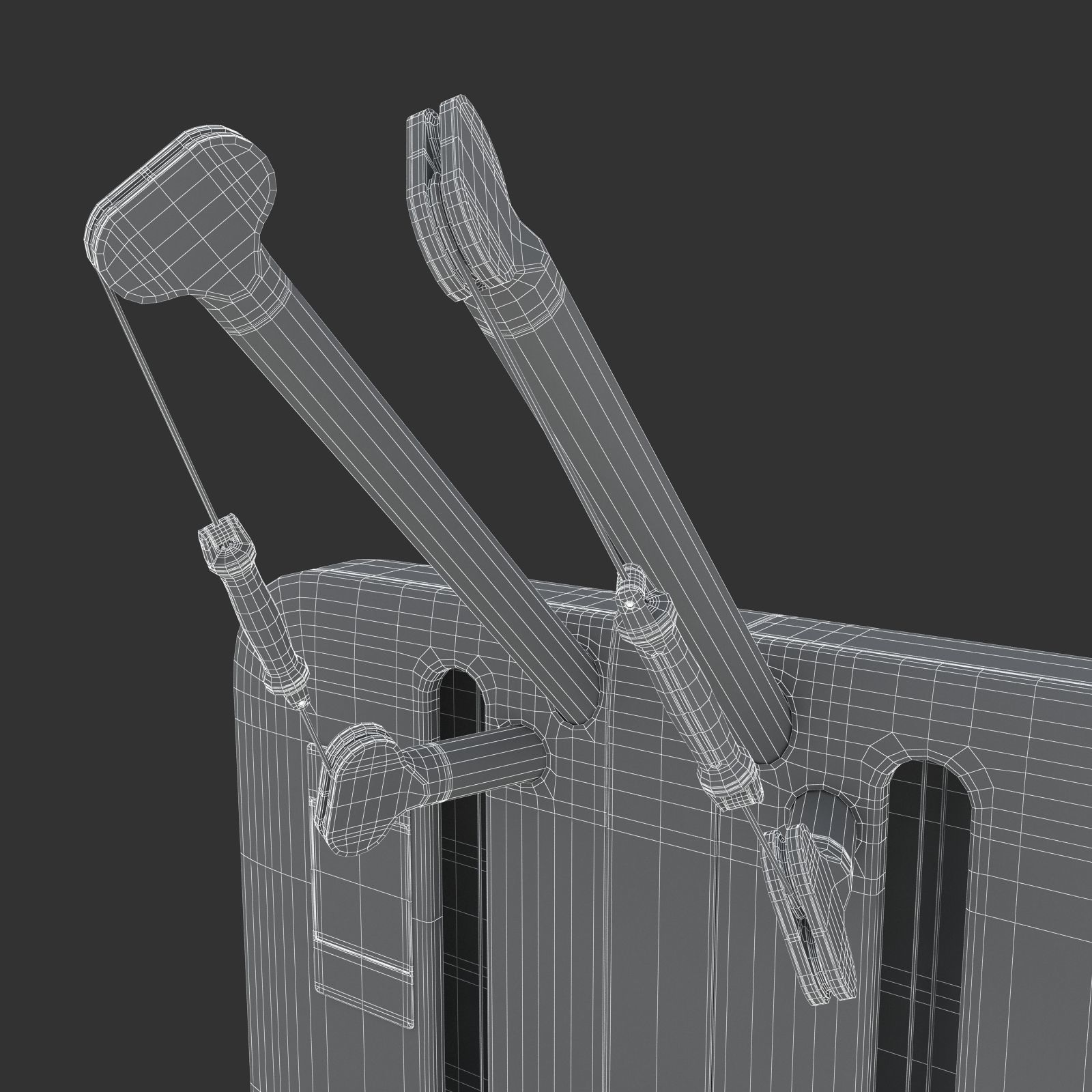 Technogym - Functional Training - High Pull 3D model_15