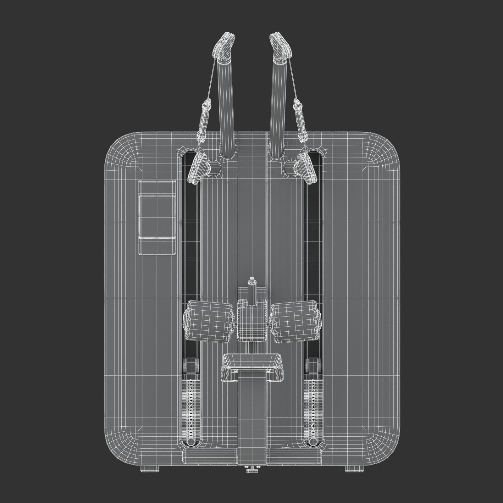 Technogym - Functional Training - High Pull 3D model_10