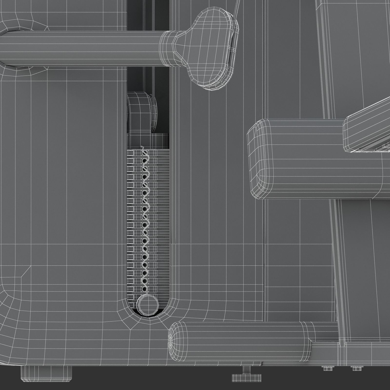 Technogym - Functional Training - Low Pull 3D model_18