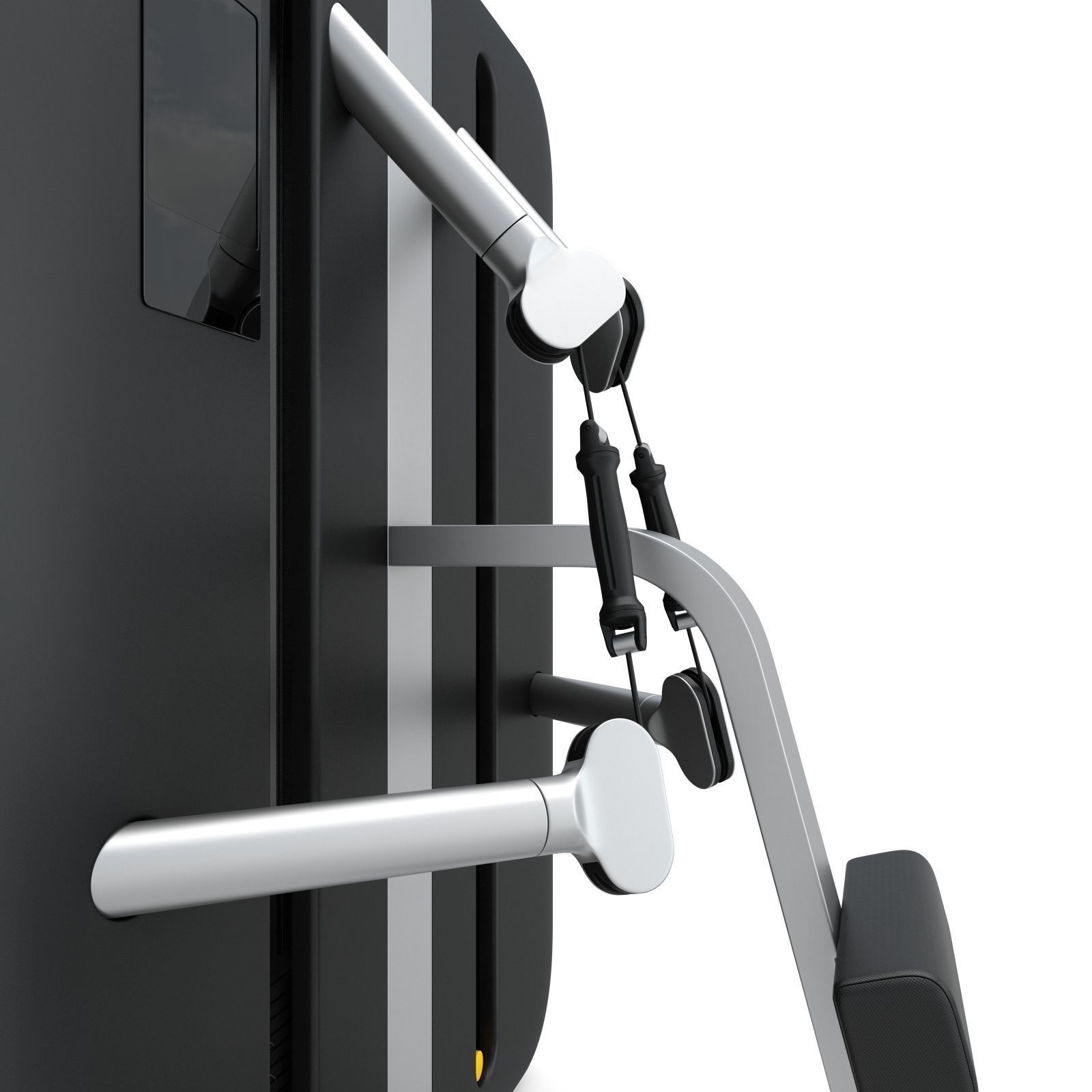 Technogym - Functional Training - Low Pull 3D model_10