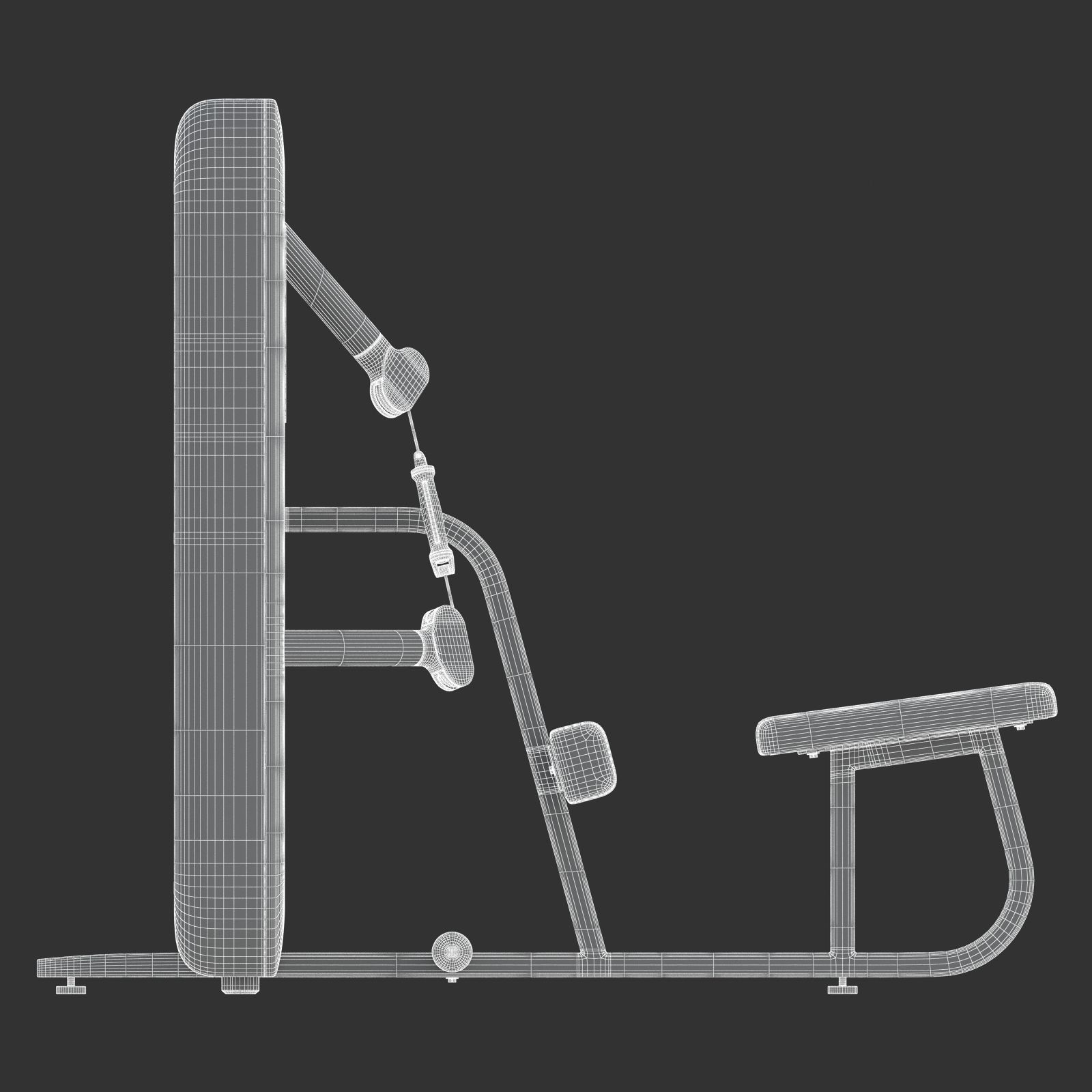 Technogym - Functional Training - Low Pull 3D model_14