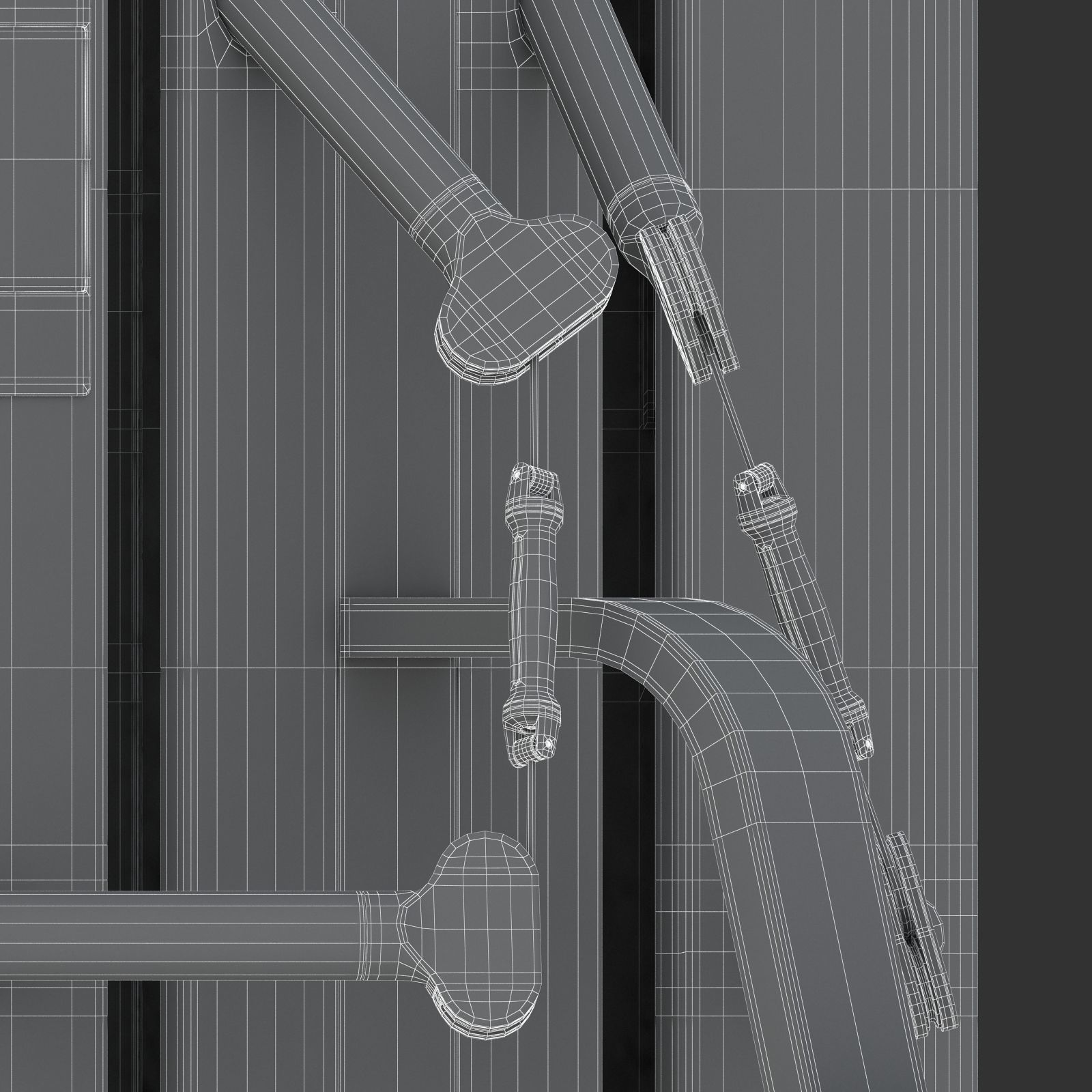 Technogym - Functional Training - Low Pull 3D model_16