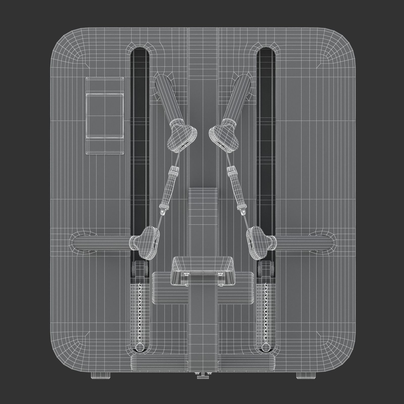 Technogym - Functional Training - Low Pull 3D model_12