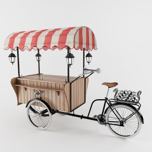 Cargo Bike Milano 3D model