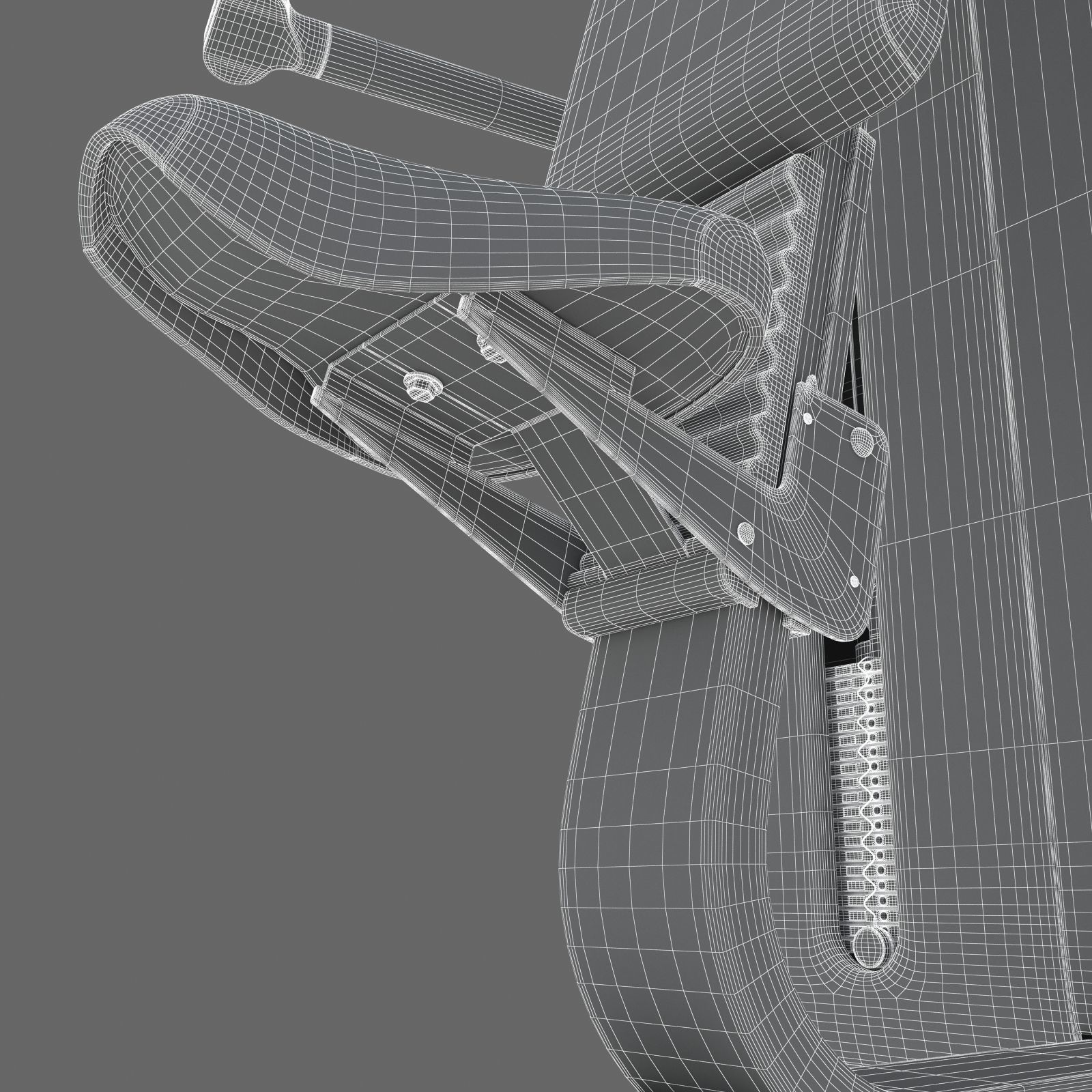 Technogym - Functional Training - Over Head Press 3D model_19