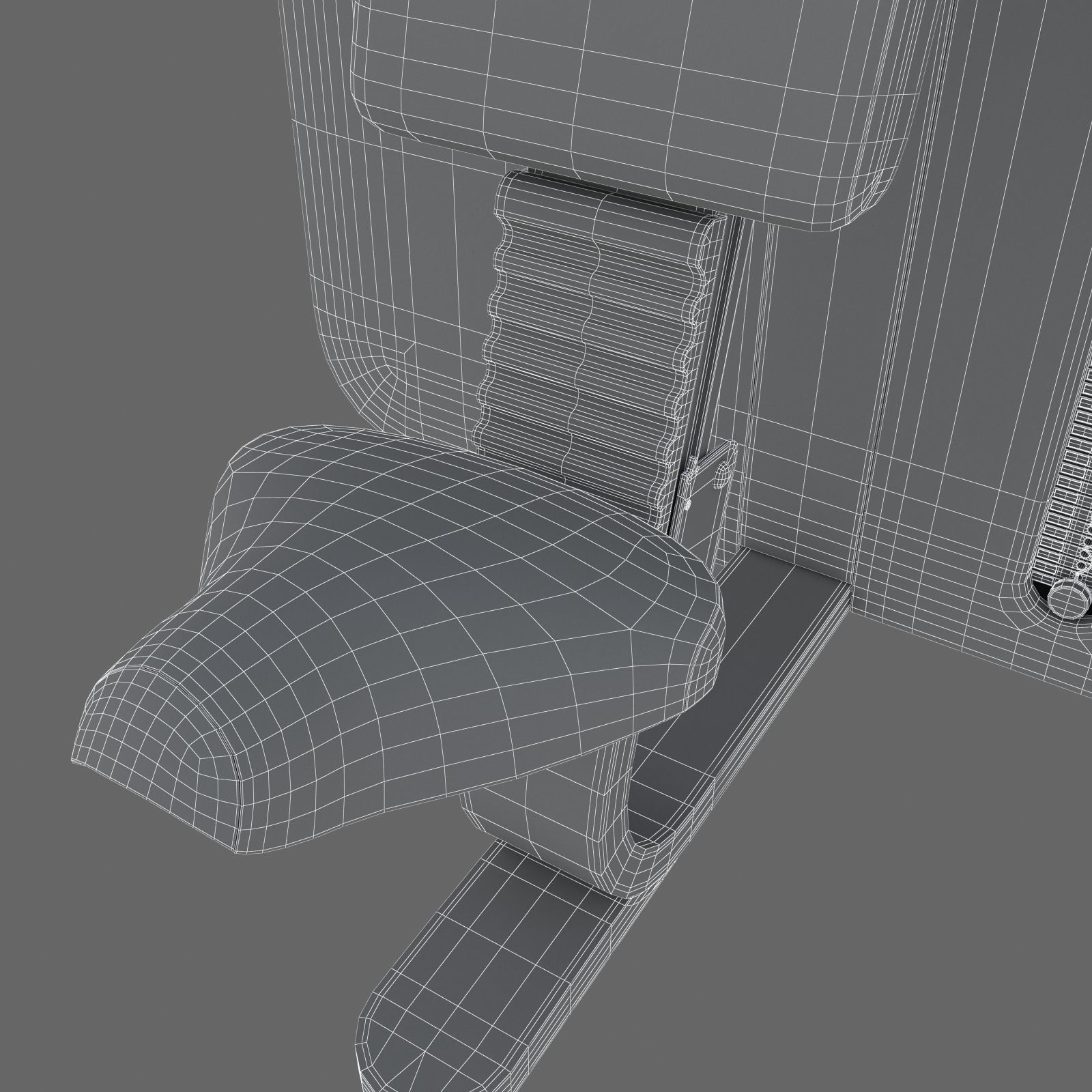 Technogym - Functional Training - Over Head Press 3D model_14