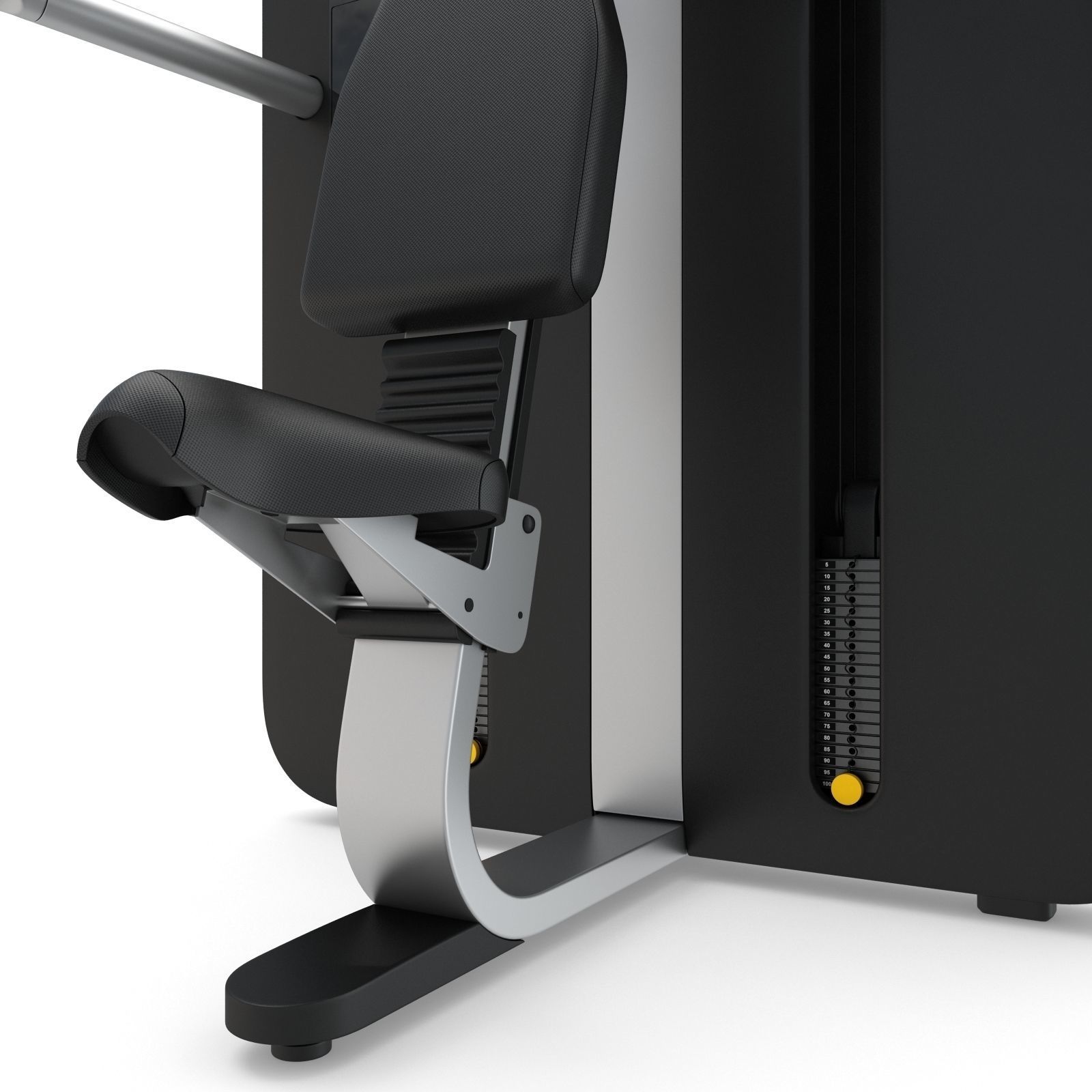 Technogym - Functional Training - Over Head Press 3D model_5