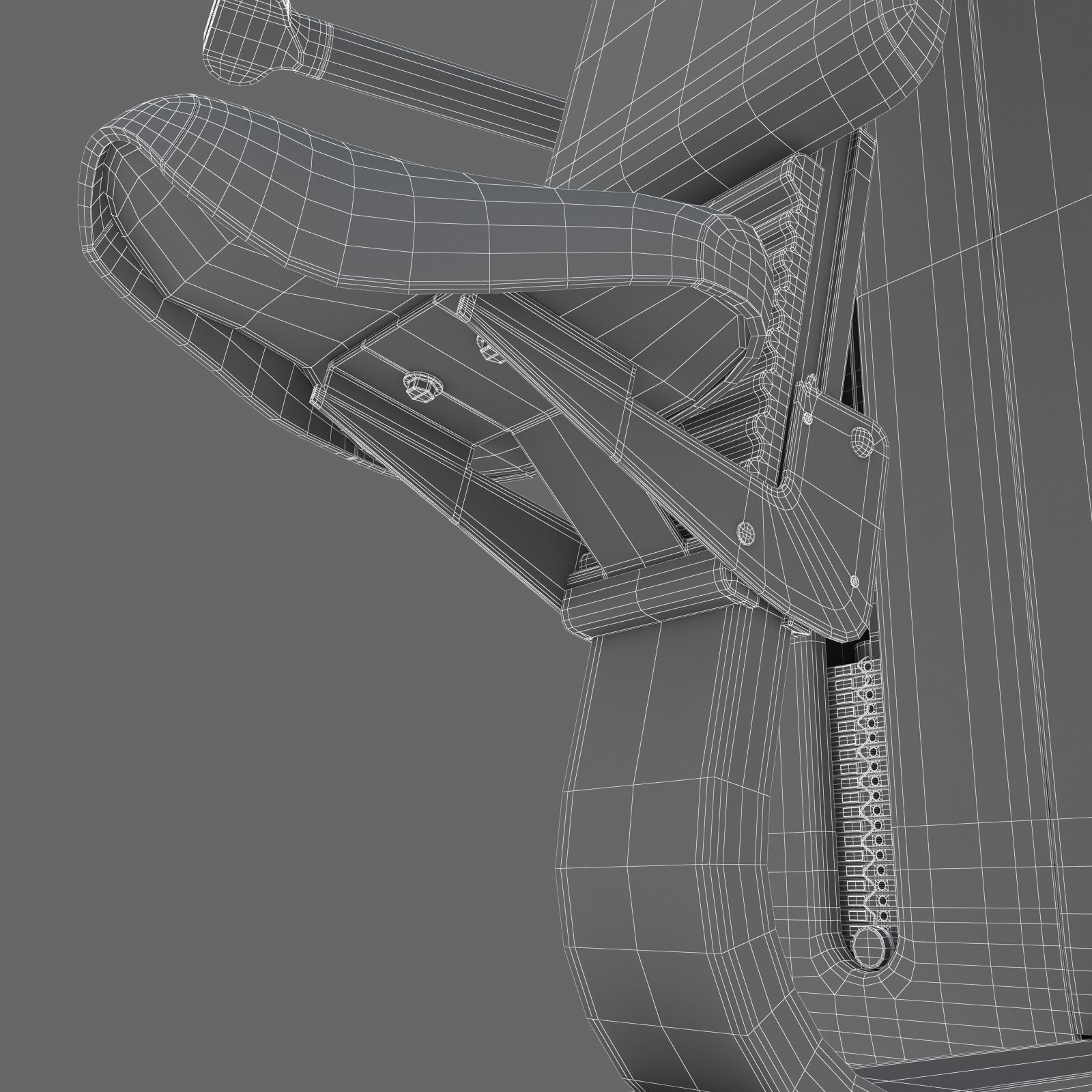 Technogym - Functional Training - Over Head Press 3D model_18