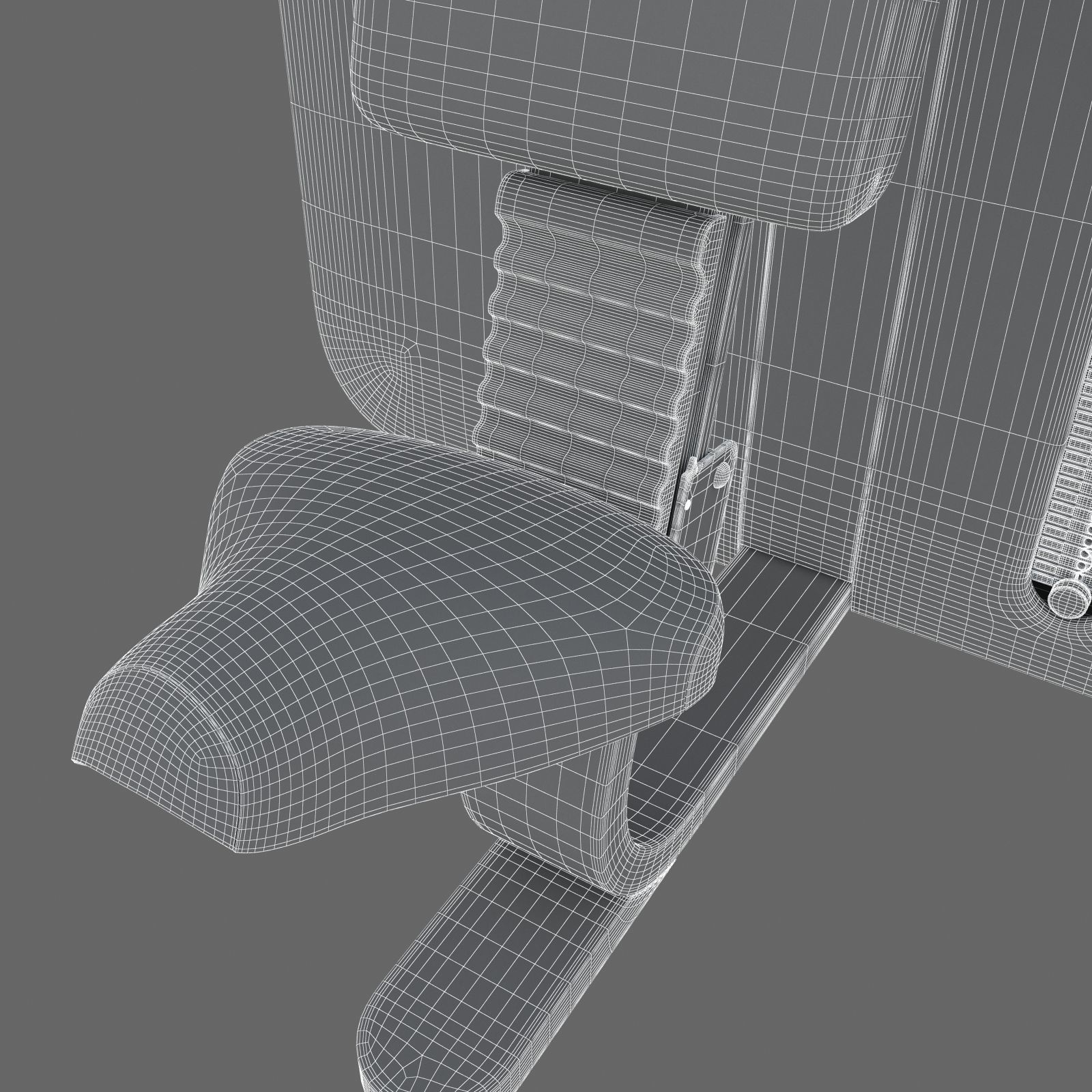 Technogym - Functional Training - Over Head Press 3D model_15
