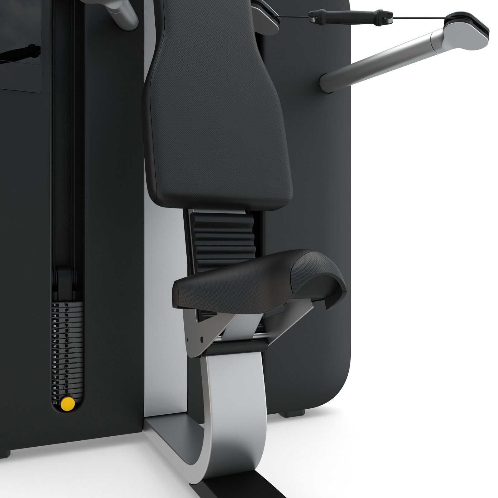 Technogym - Functional Training - Over Head Press 3D model_7