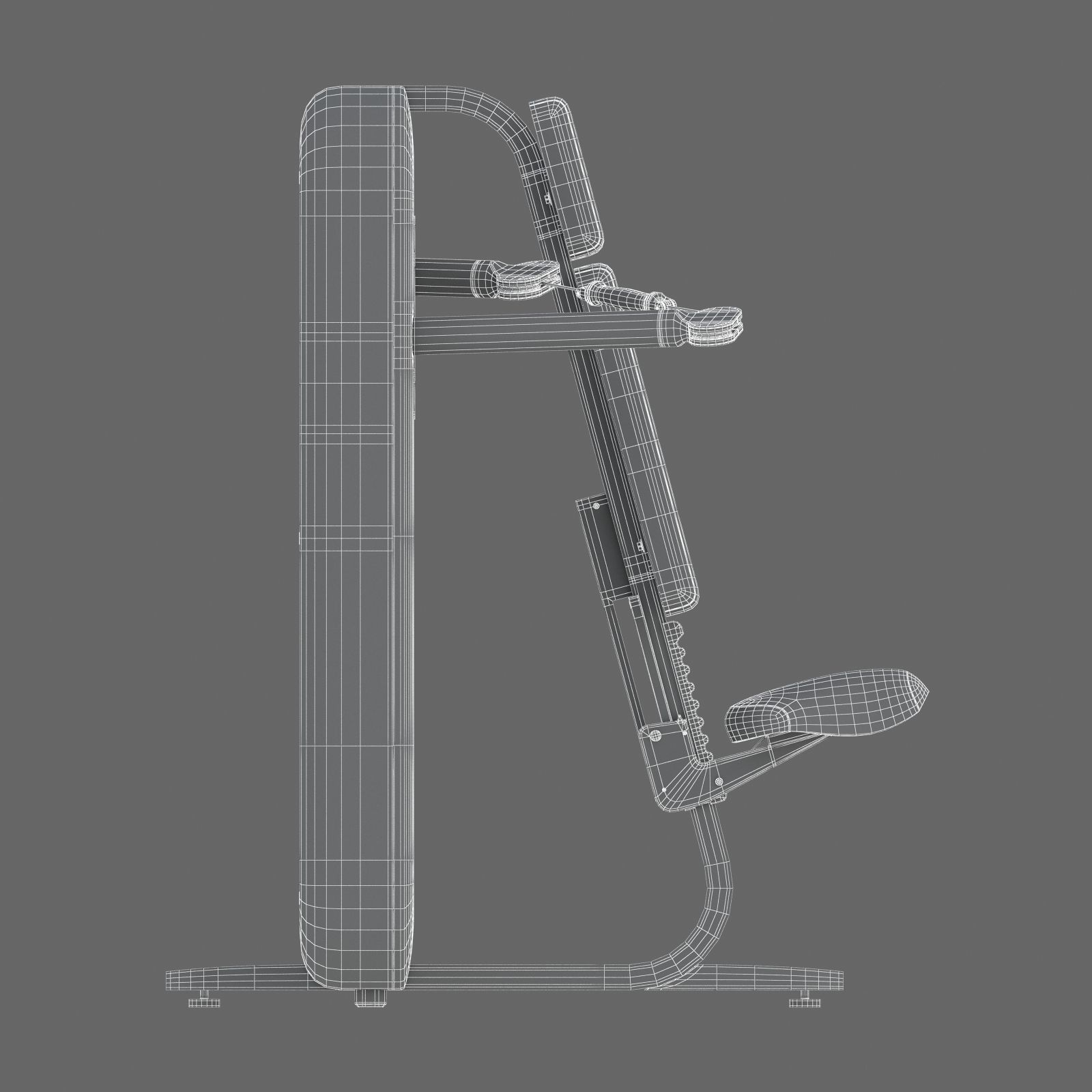 Technogym - Functional Training - Over Head Press 3D model_10