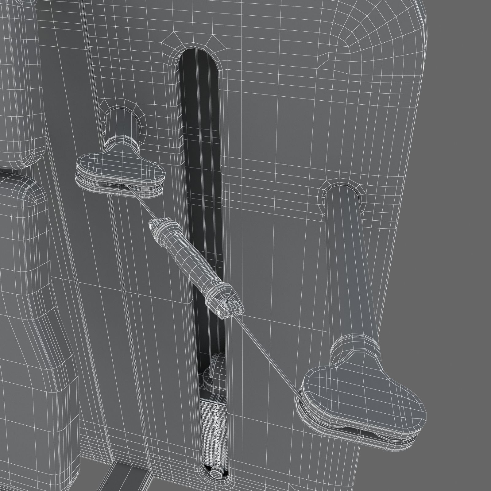 Technogym - Functional Training - Over Head Press 3D model_16