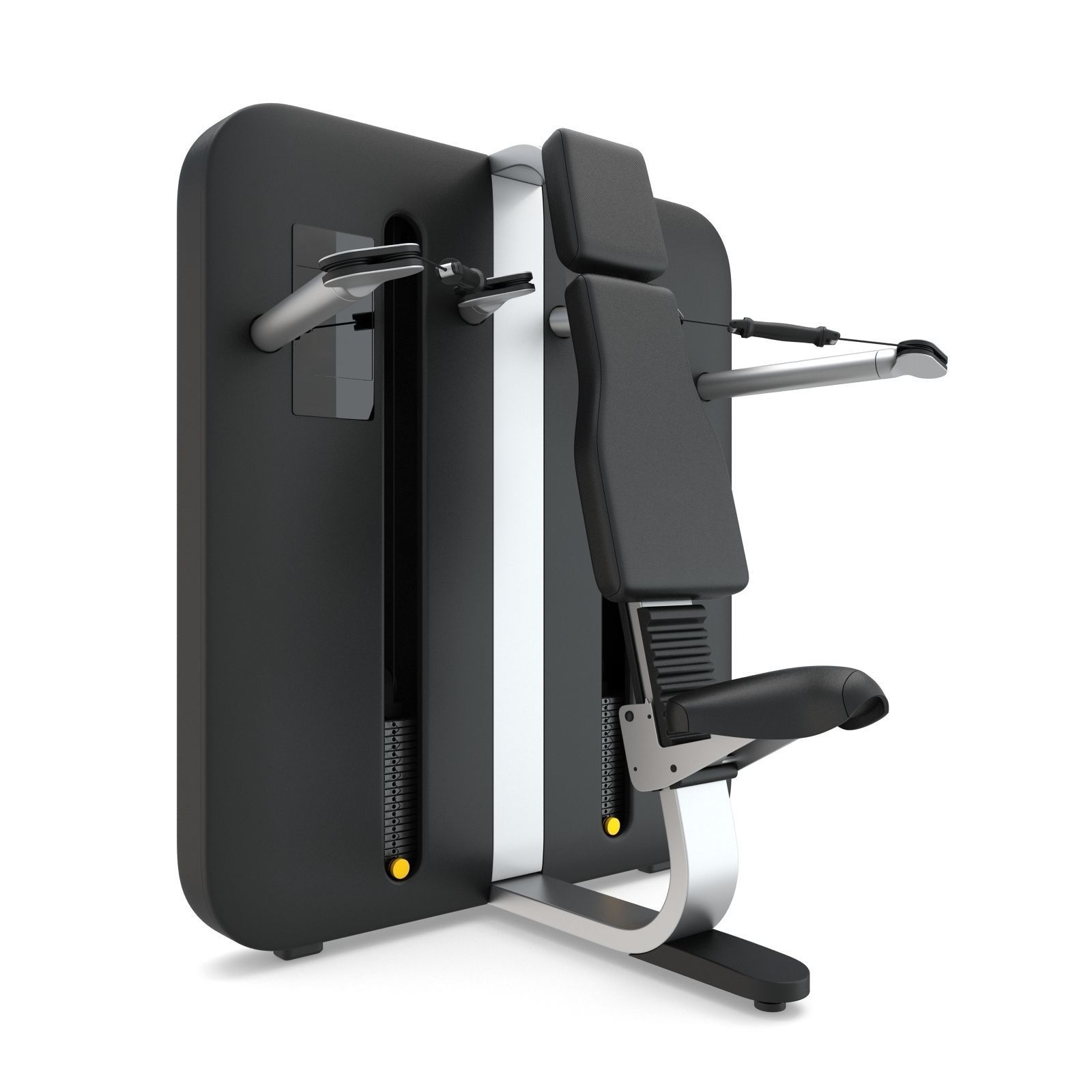 Technogym - Functional Training - Over Head Press 3D model_3