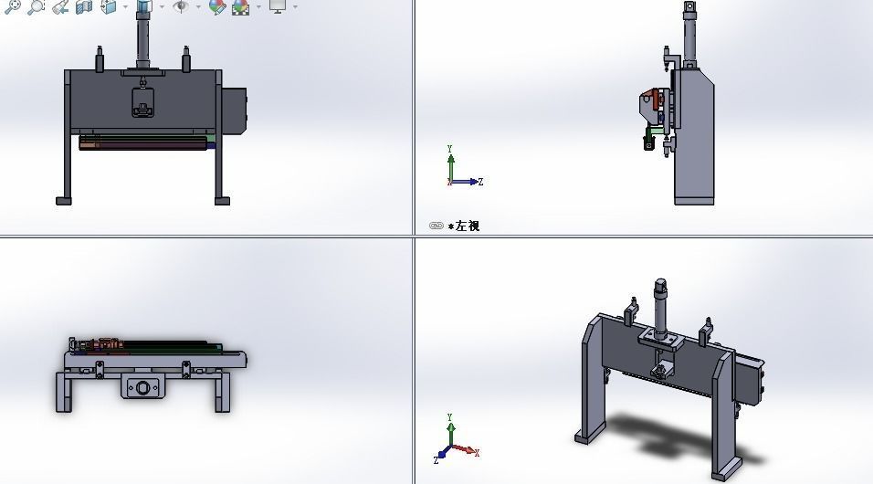 Clever cylinder driving module equipment 3D model_3