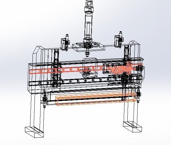 Clever cylinder driving module equipment 3D model_5