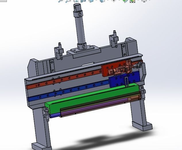 Clever cylinder driving module equipment 3D model_0