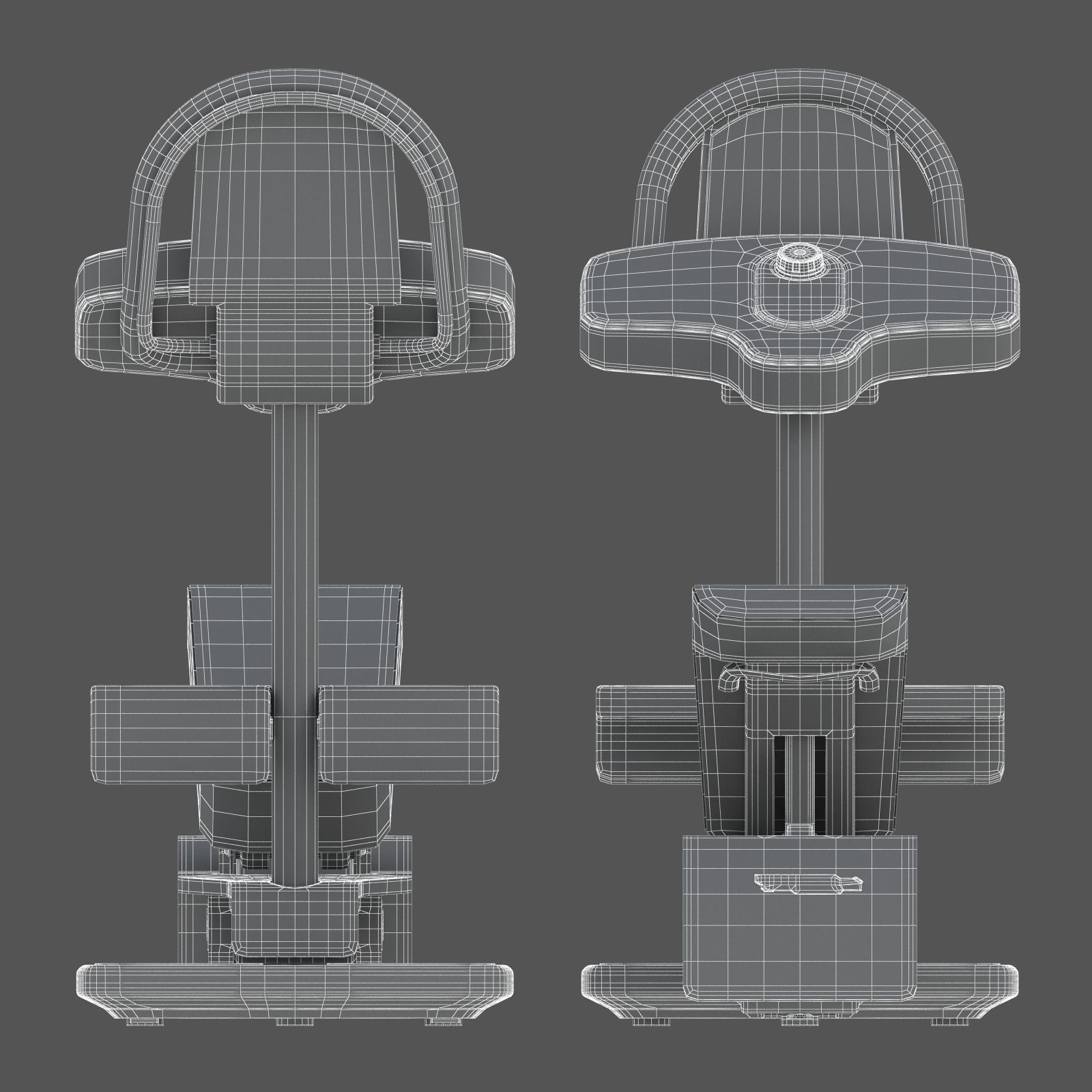 Technogym - Stretching - Flexability Anterior 3D model_12