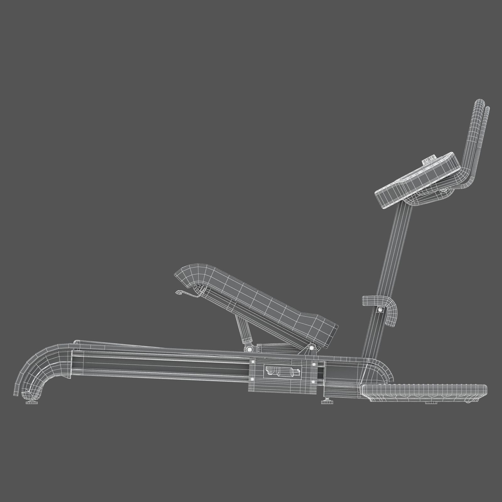 Technogym - Stretching - Flexability Anterior 3D model_8