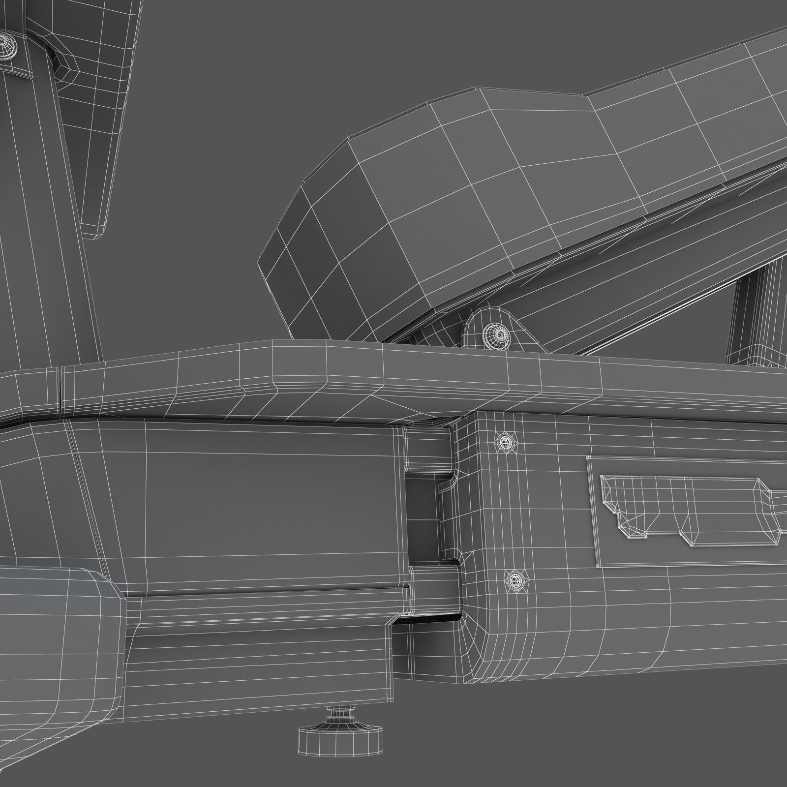 Technogym - Stretching - Flexability Anterior 3D model_15