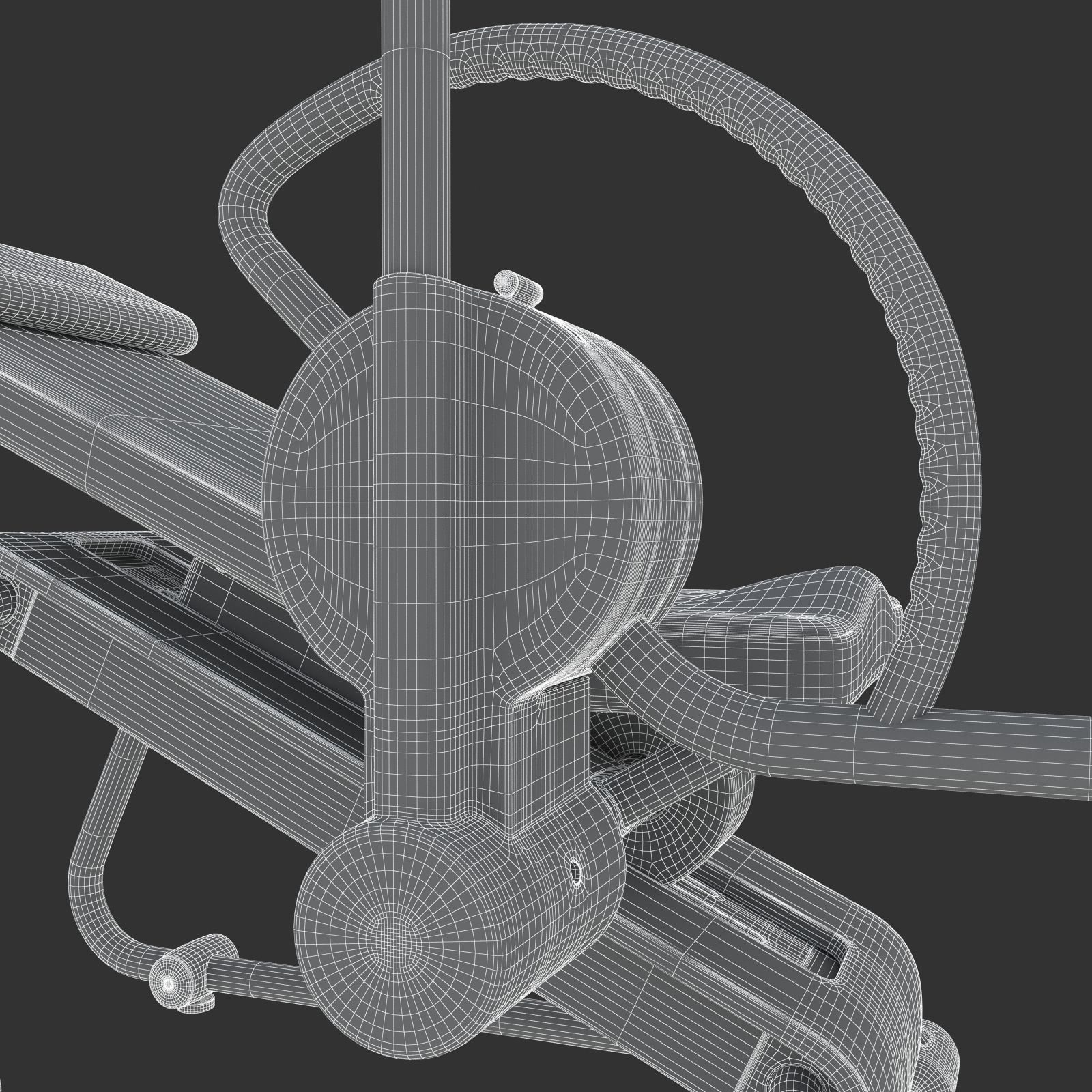 Technogym - Stretching - Flexability Posterior 3D model_16