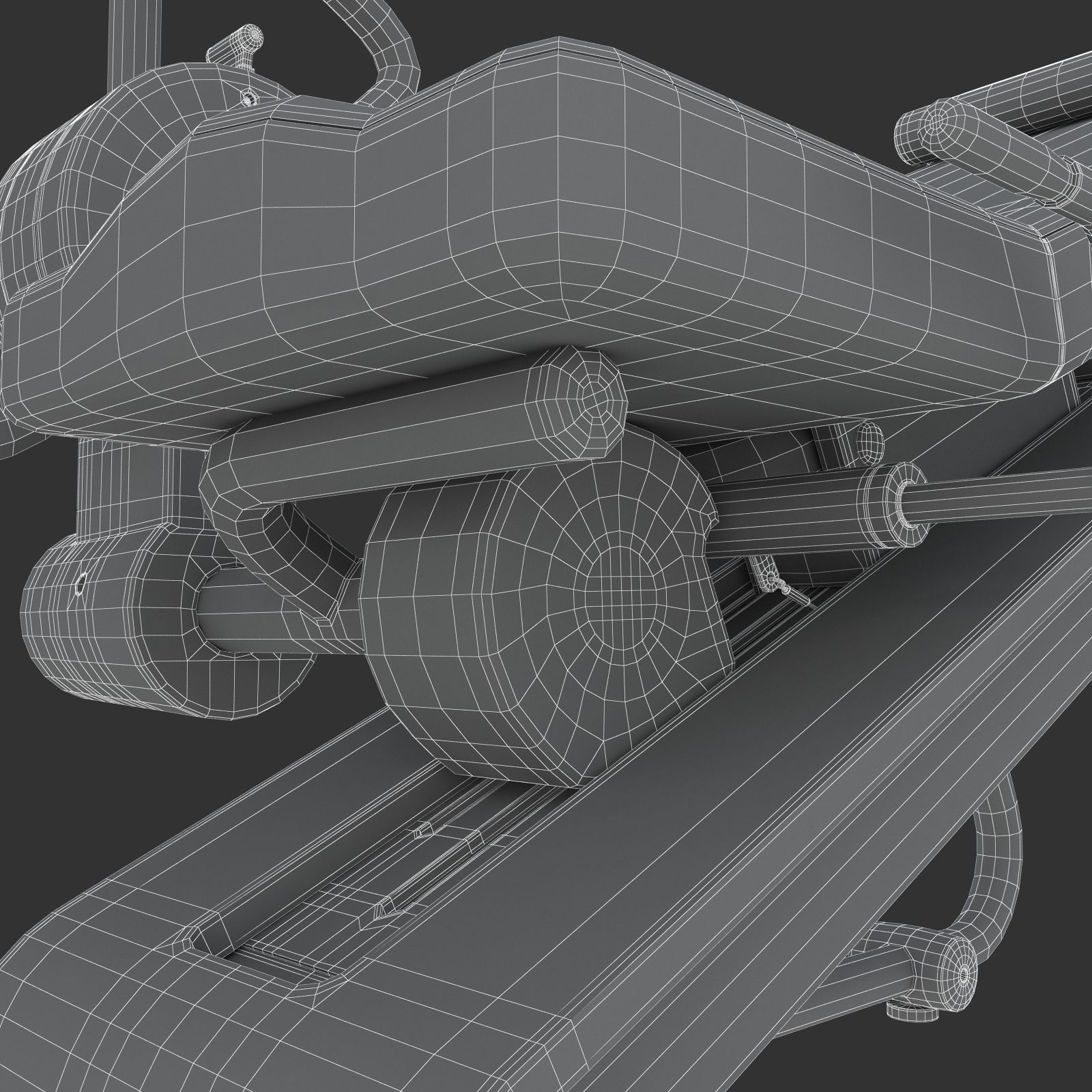 Technogym - Stretching - Flexability Posterior 3D model_17